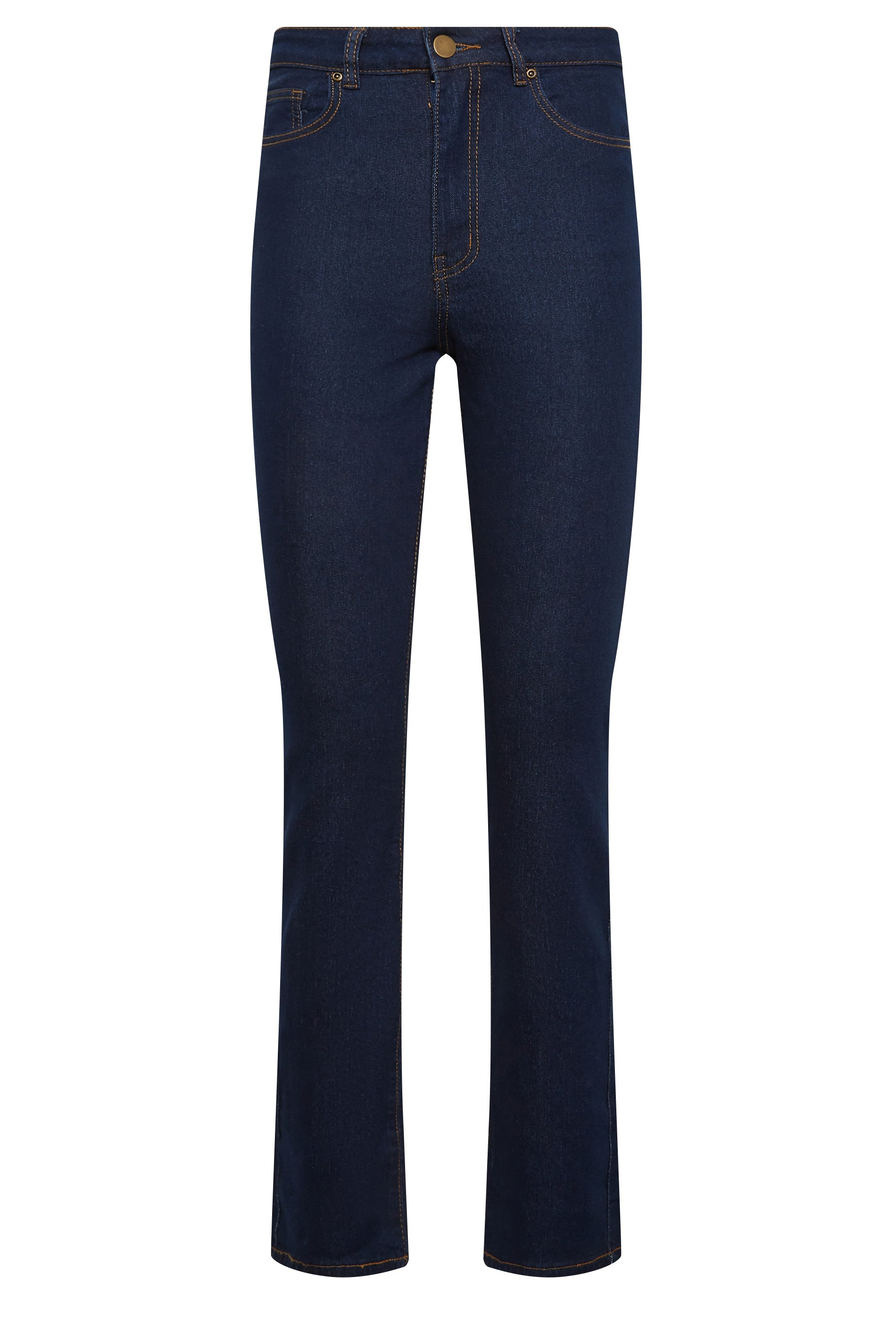 LTS Tall Women's Blue Straight Leg Jeans | Long Tall Sally  6