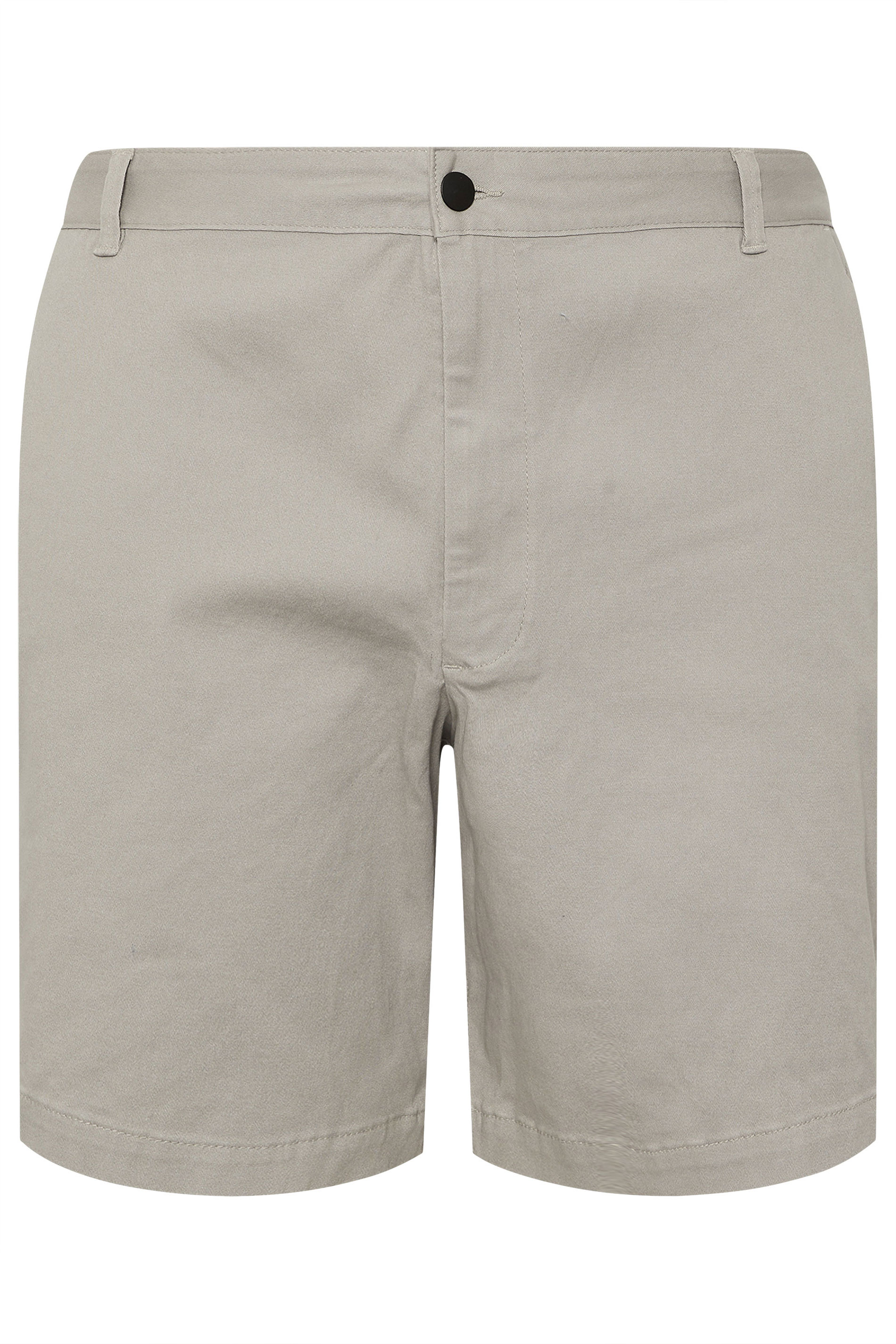 BadRhino Big &Tall Grey Stretch Chino Shorts | BadRhino 6