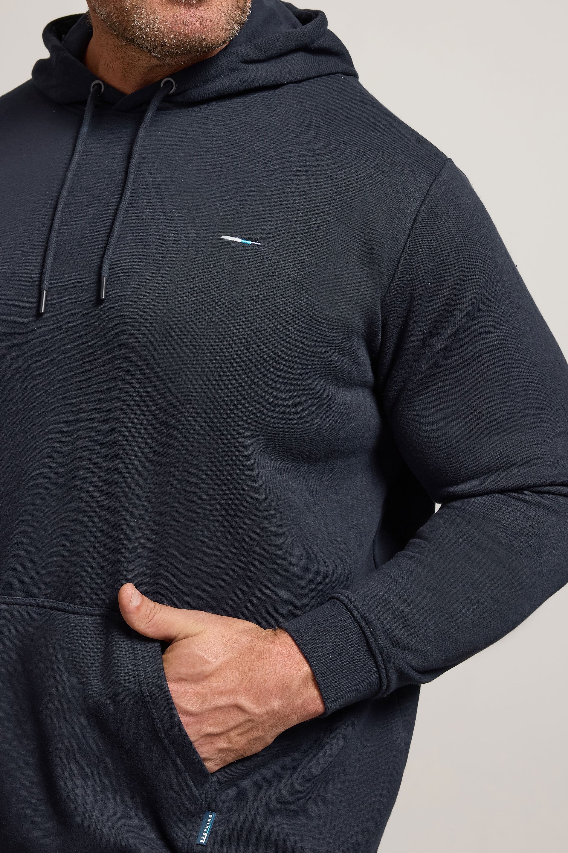 BadRhino Navy Blue Essential Hoodie | BadRhino 4