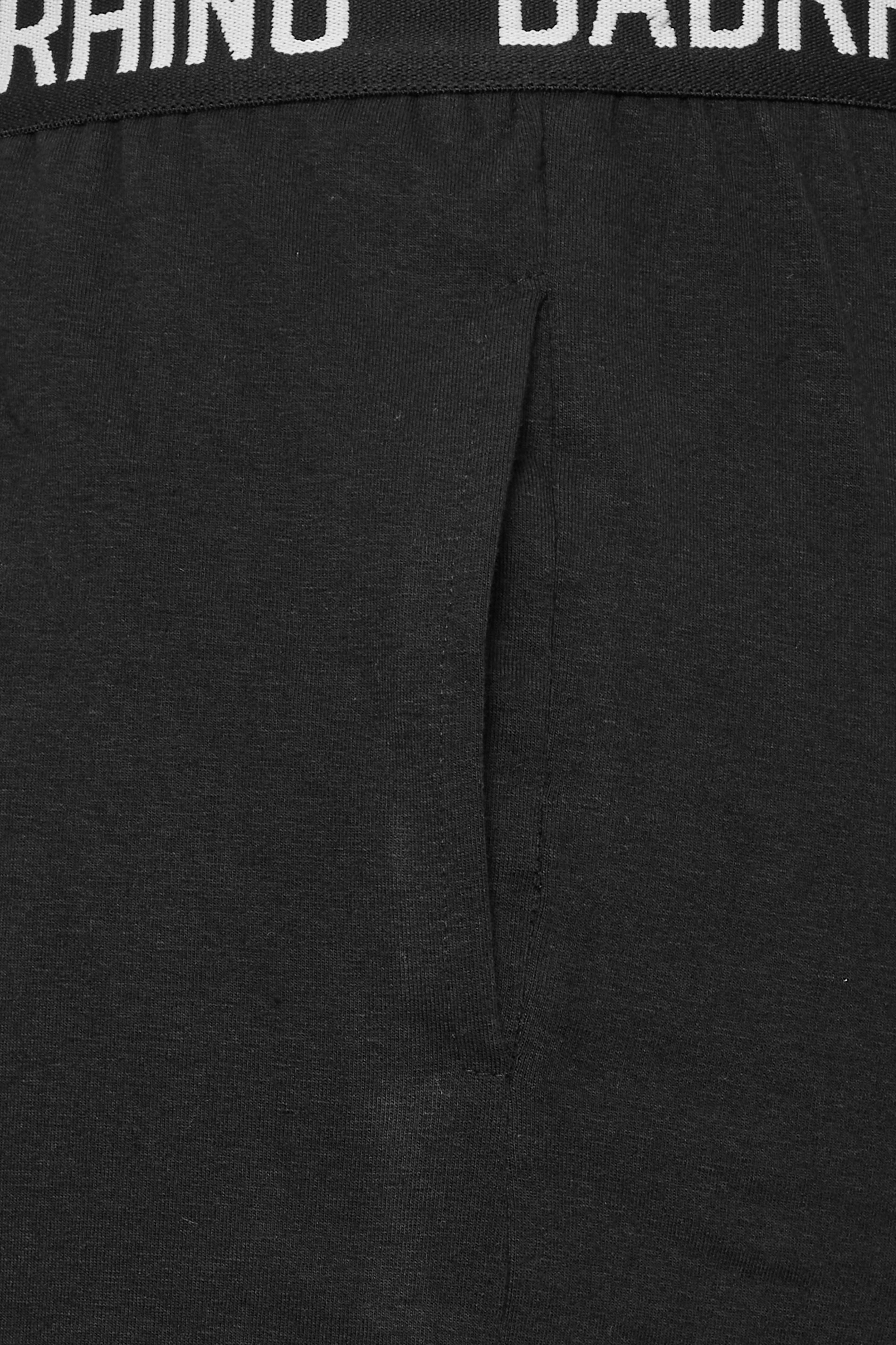 BadRhino Big & Tall 2 PACK Black Lounge Trousers | BadRhino 6