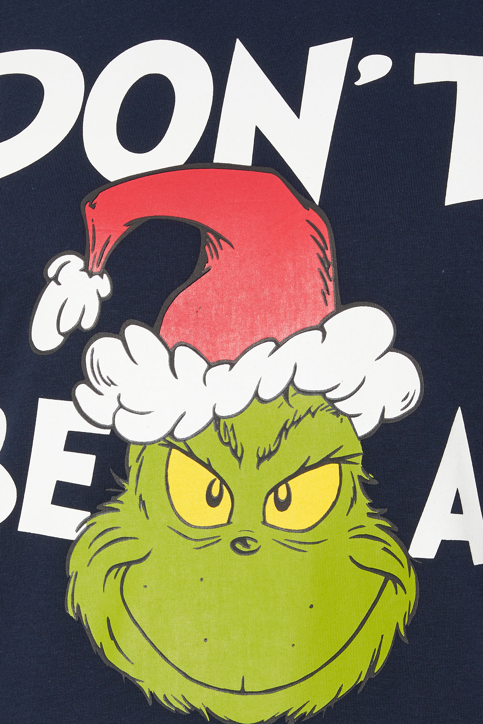 BadRhino Big & Tall Navy Blue Grinch Christmas Graphic T-Shirt | BadRhino 8