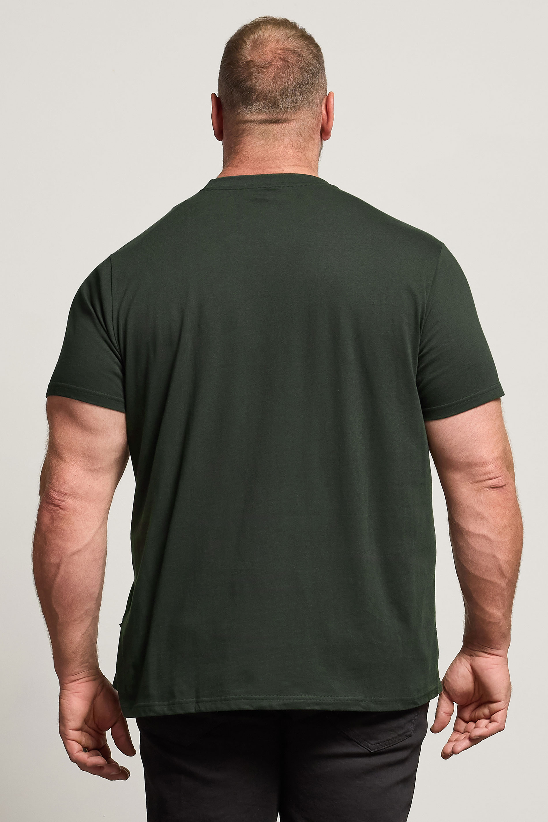 BadRhino Big & Tall Ebony Grey Scooby Doo Graphic T-Shirt | BadRhino 3