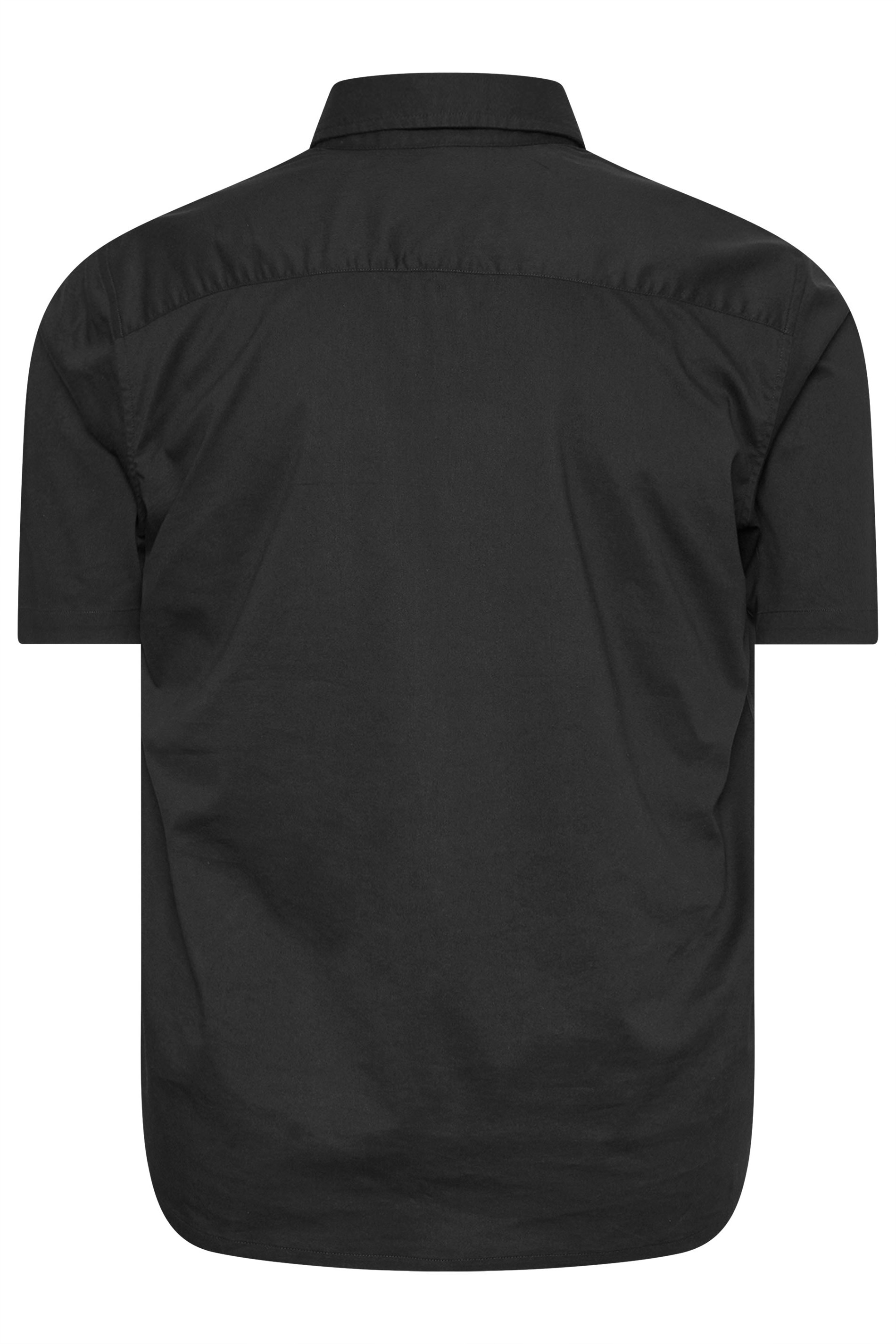 BadRhino Big & Tall Black Short Sleeve Shirt 7