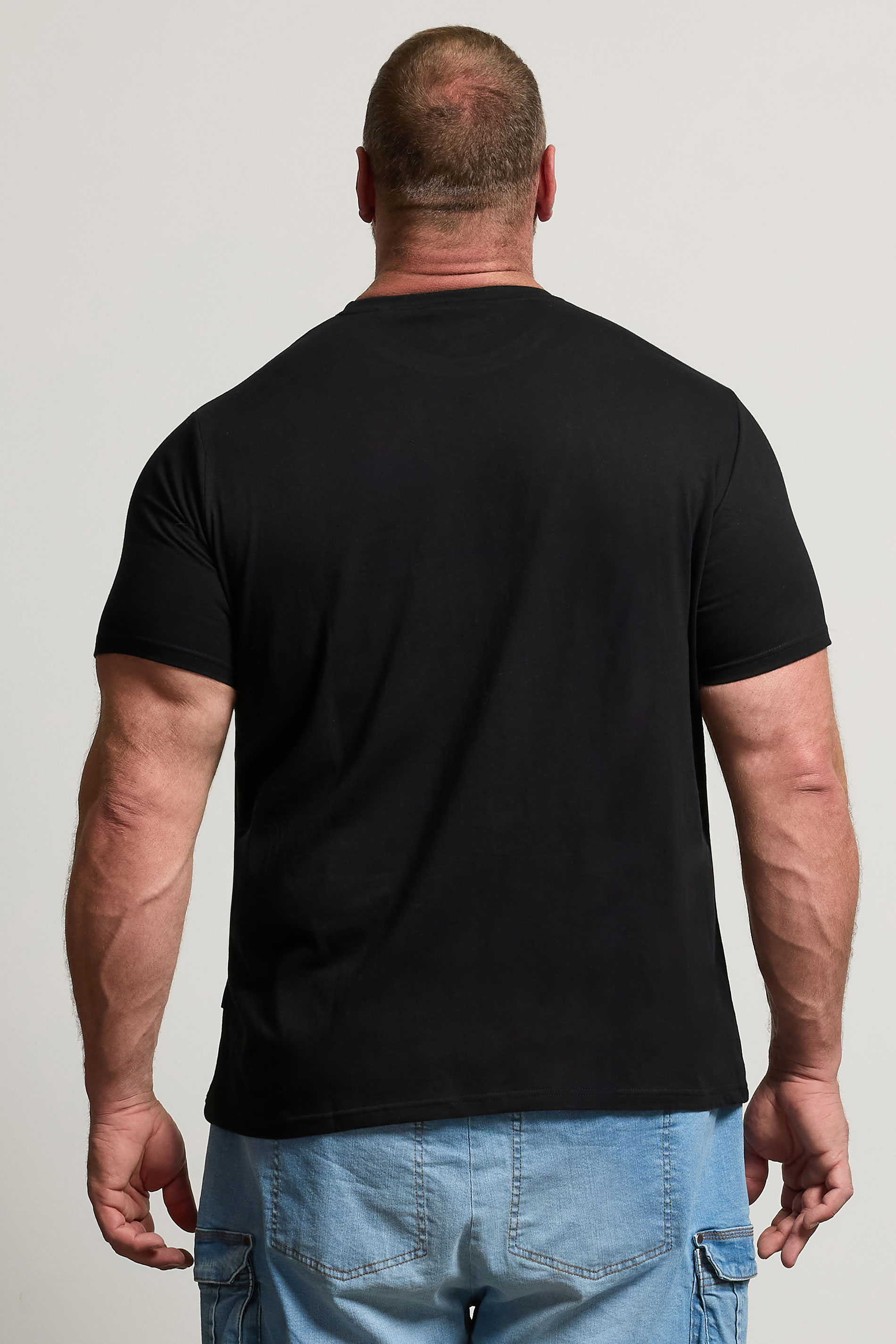 BadRhino Big & Tall Black Bugs Bunny Graphic T-Shirt | BadRhino 3