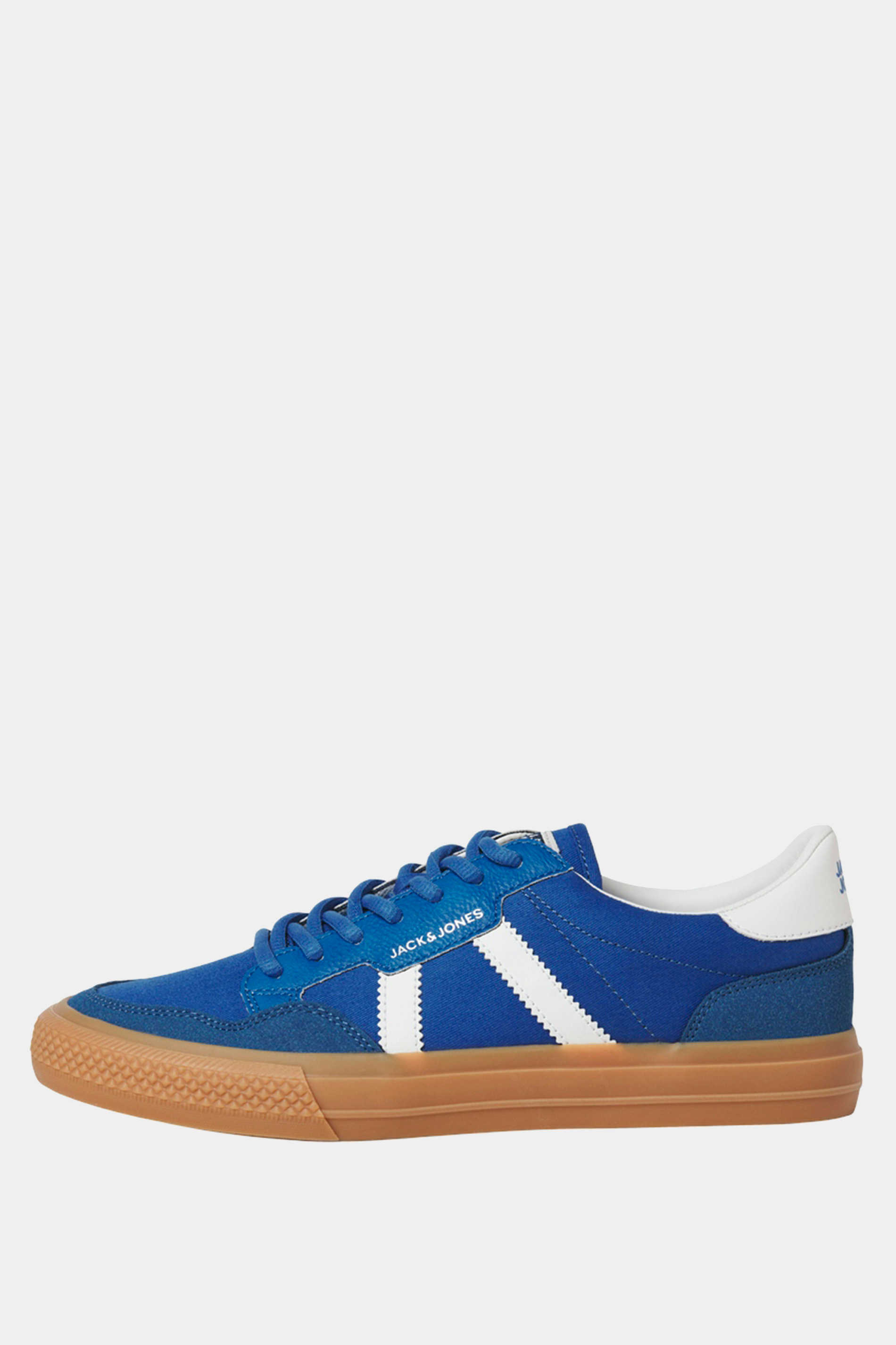 JACK & JONES Blue Canvas Trainers | BadRhino 3