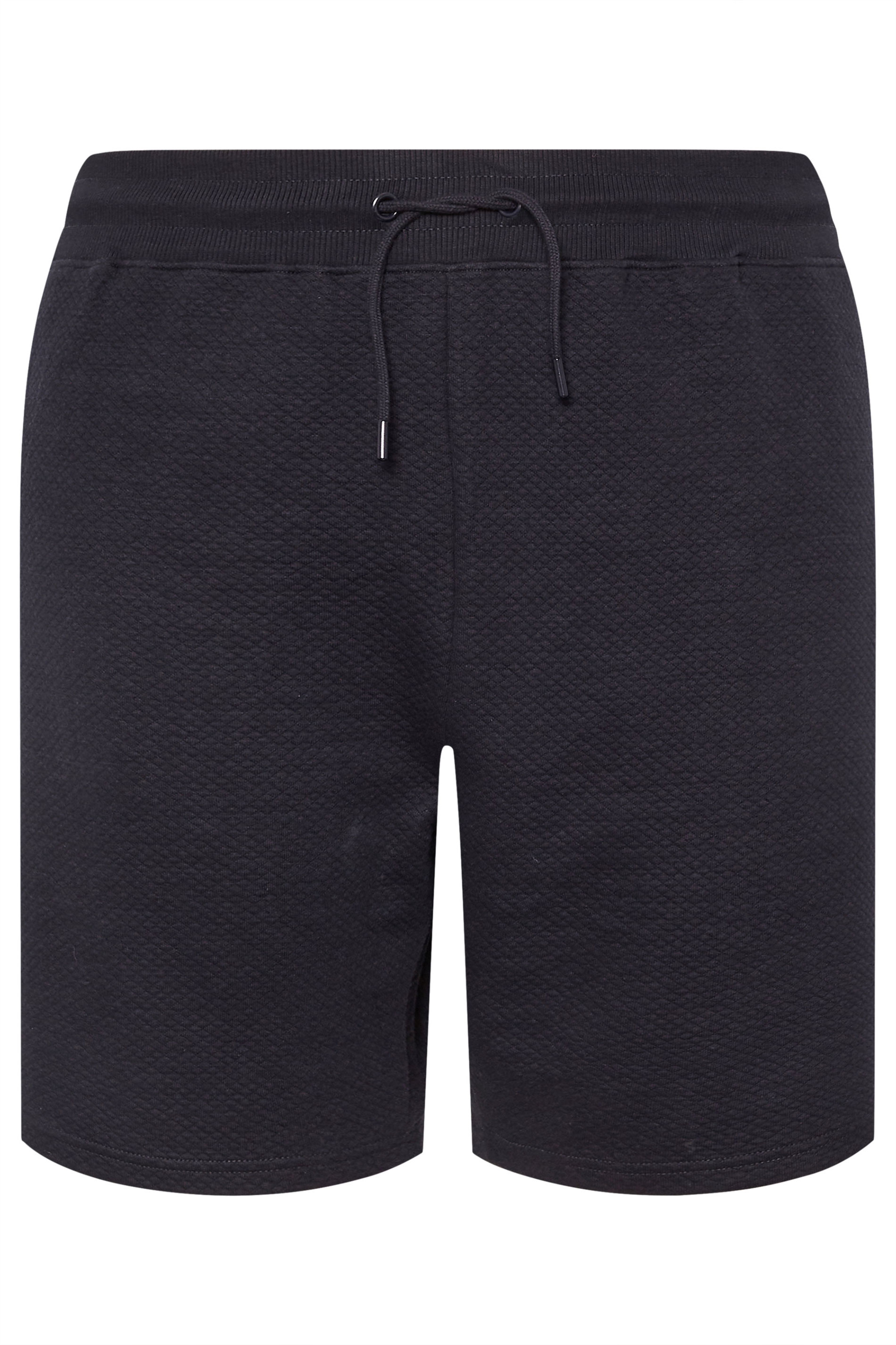 BadRhino Big & Tall Navy Blue Diamond Quilted Shorts | BadRhino 6