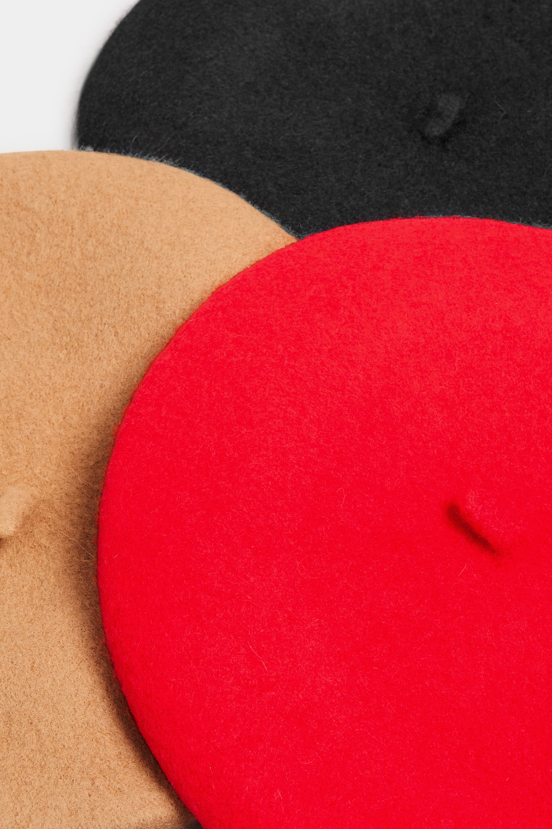 Red Felt Beret | Yours Clothing 4