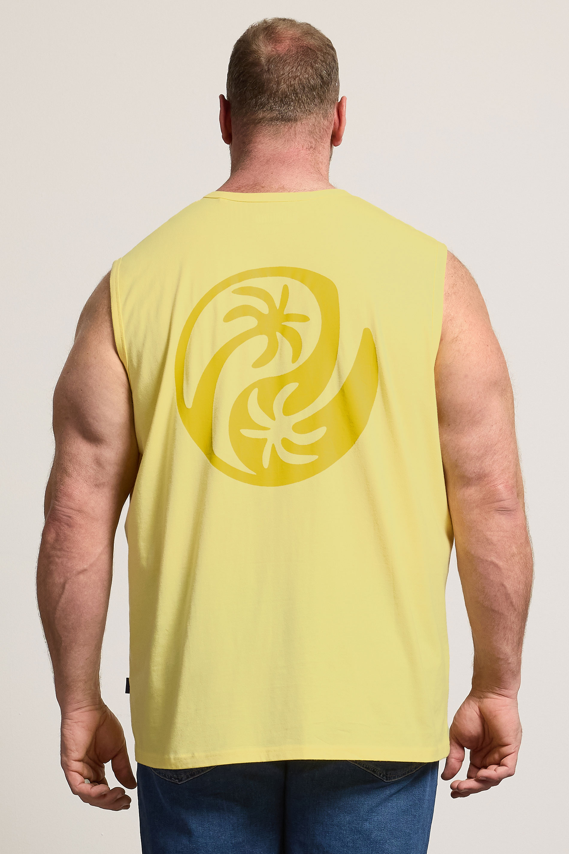 BadRhino Big & Tall Yellow Palm Tree Vest | BadRhino 2