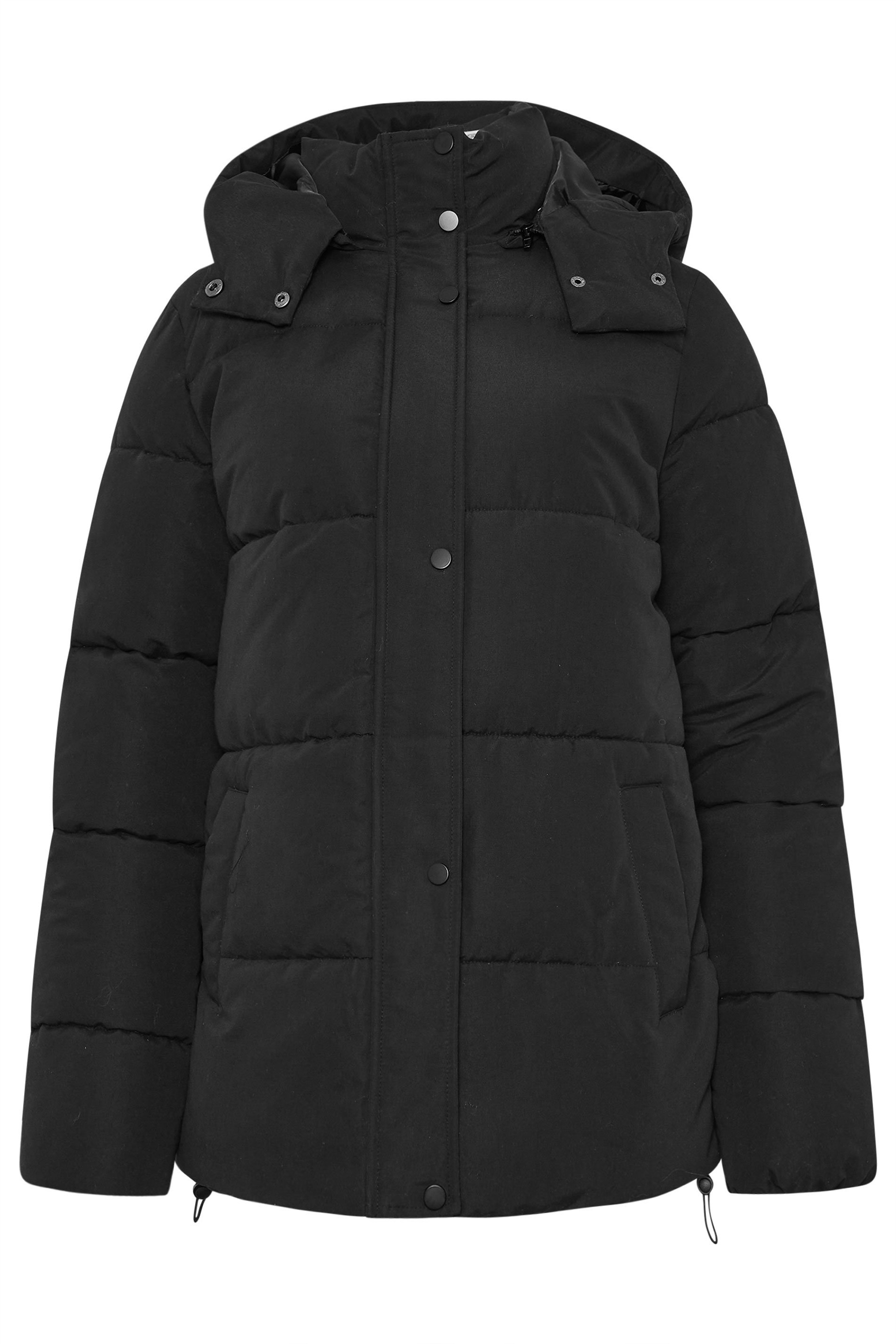 LTS Tall Black Padded Coat | Long Tall Sally 5
