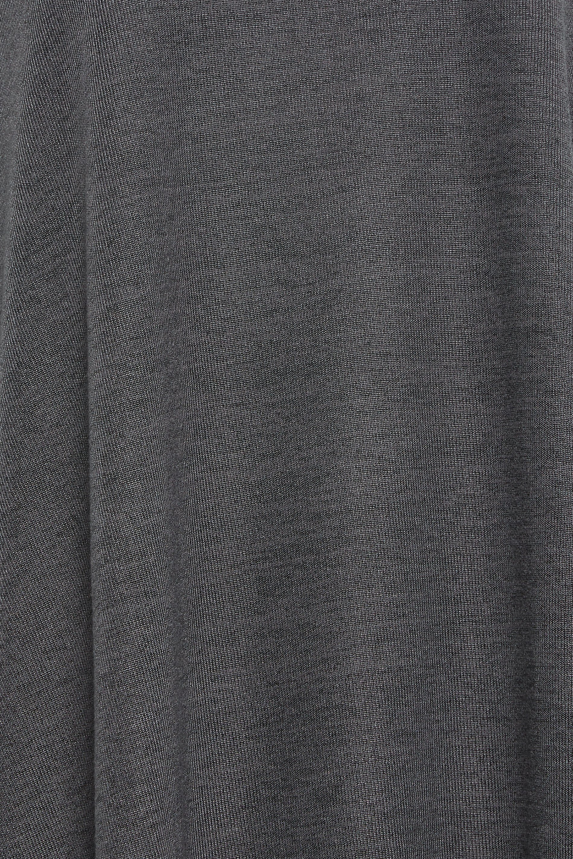 LTS Tall Women's Grey Hanky Hem Top | Long Tall Sally 5