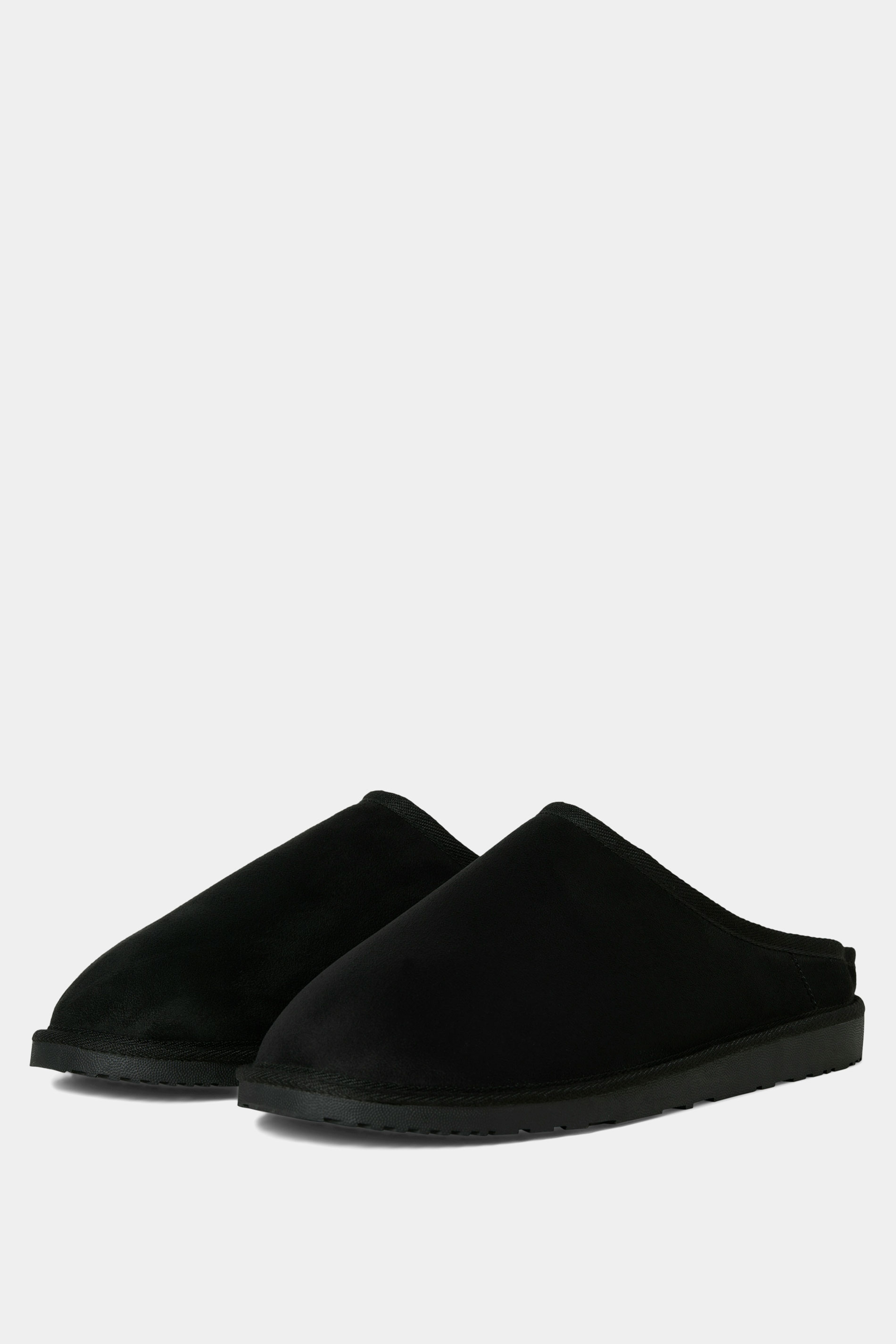 JACK & JONES Black Mule Slippers | BadRhino 2