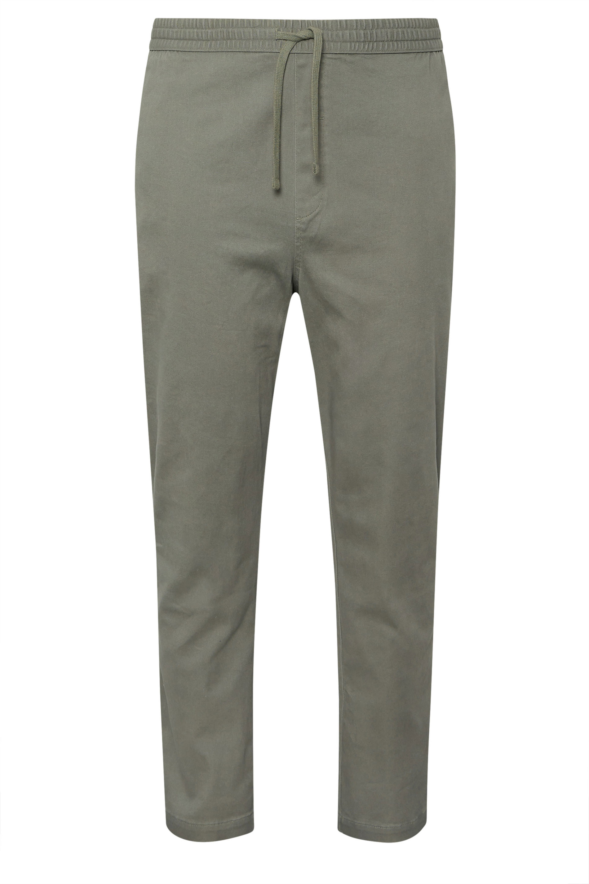 BadRhino Sage Green Elasticated Waist Chinos | BadRhino 6