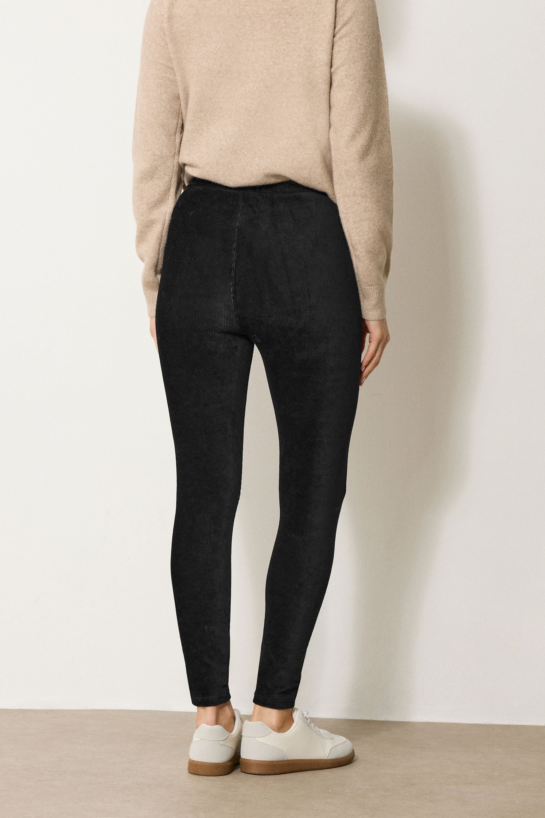 LTS Tall Black Cord Skinny Leggings | Long Tall Sally 3