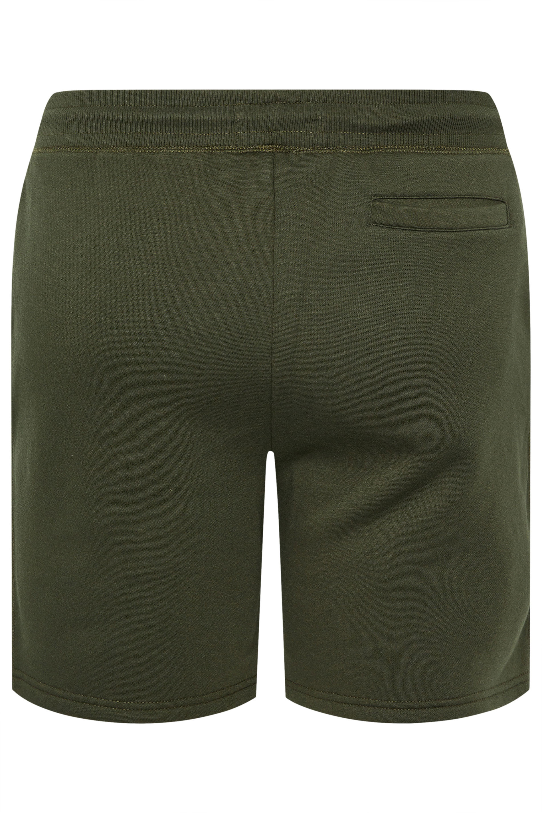 BadRhino Big & Tall Khaki Green Jogger Shorts | BadRhino 6