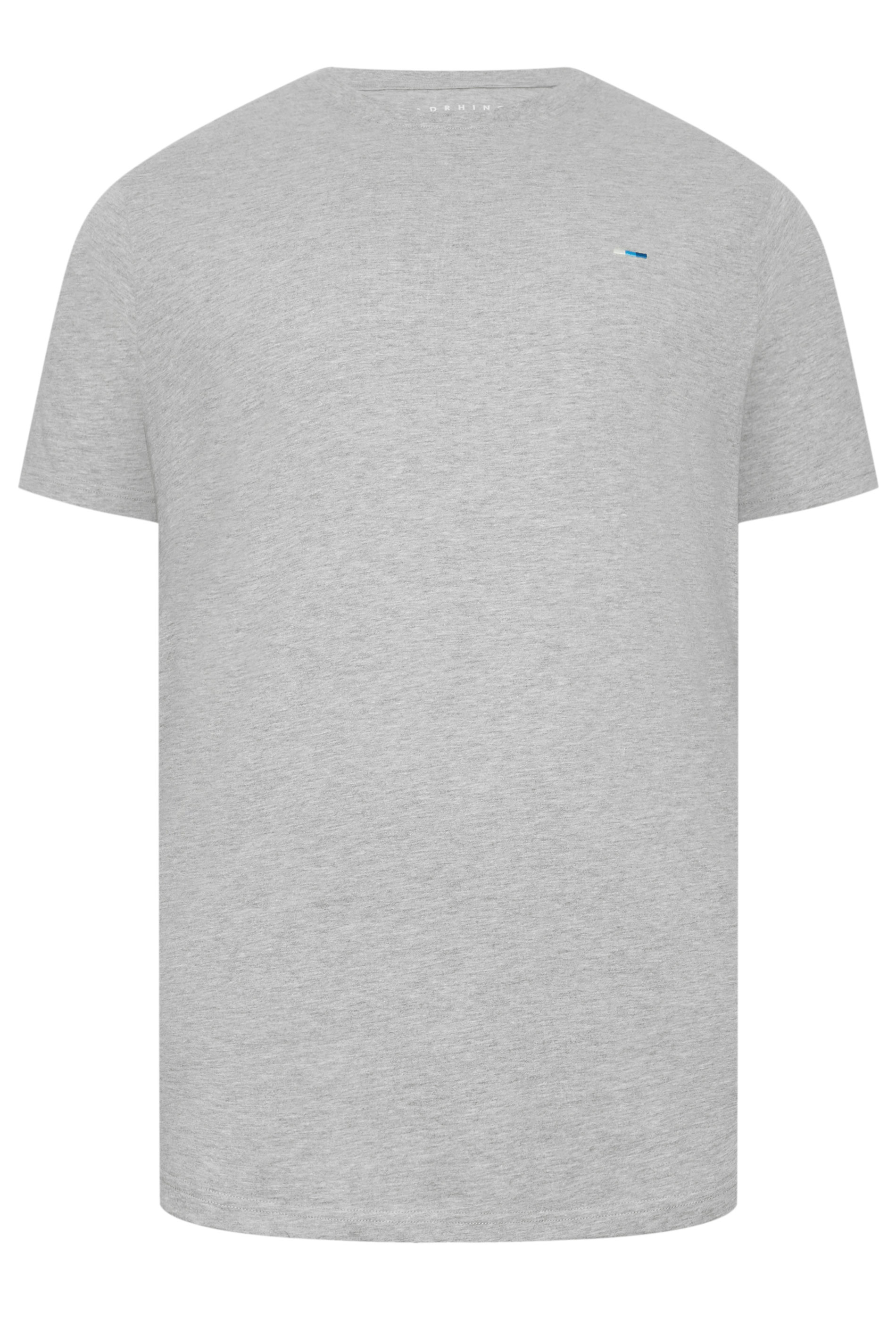 BadRhino Big & Tall Light Grey Extra Long Core T-Shirt | BadRhino 6