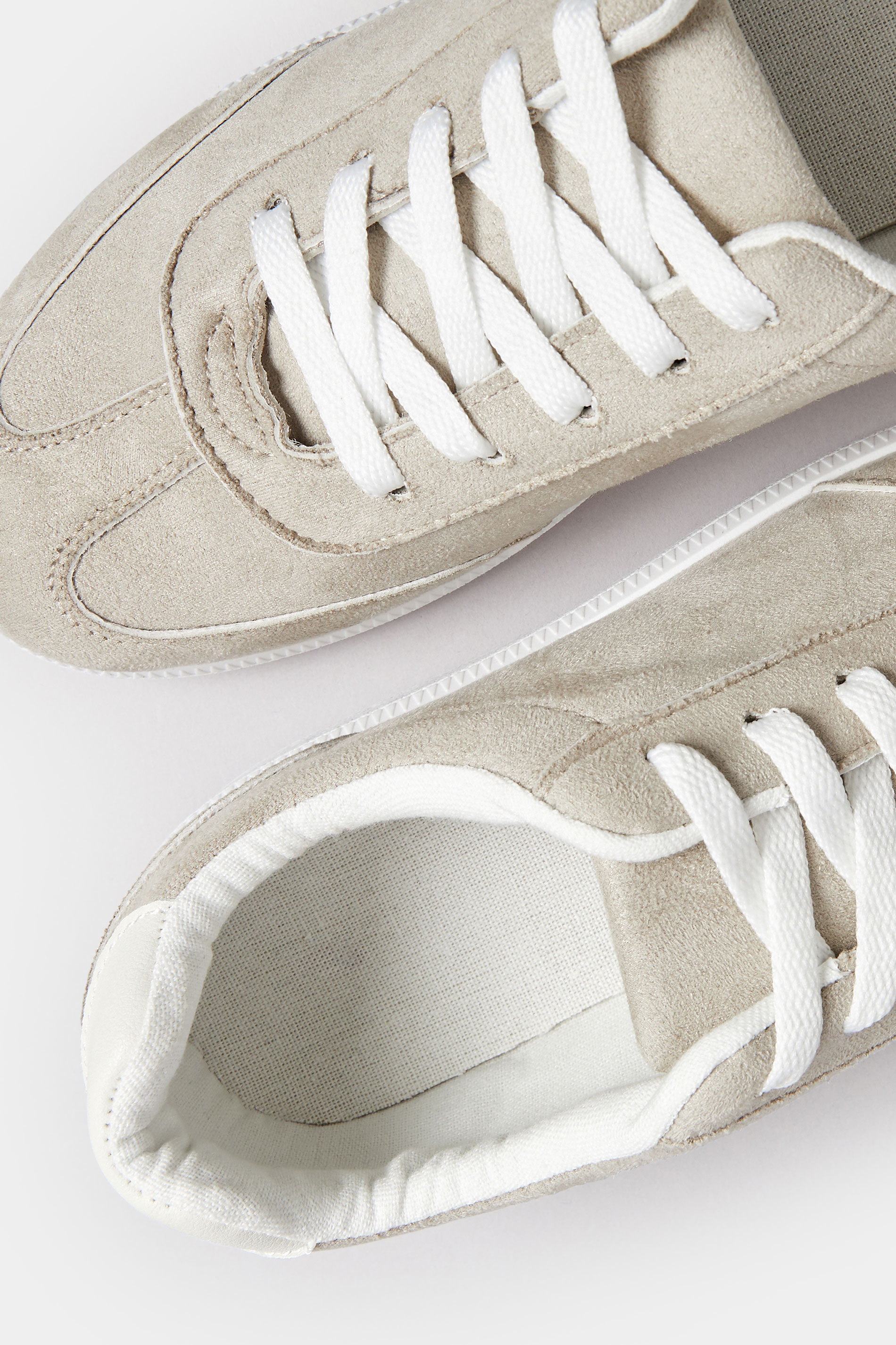 Grey Retro Trainers In Extra Wide EEE Fit | Yours Clothing 6