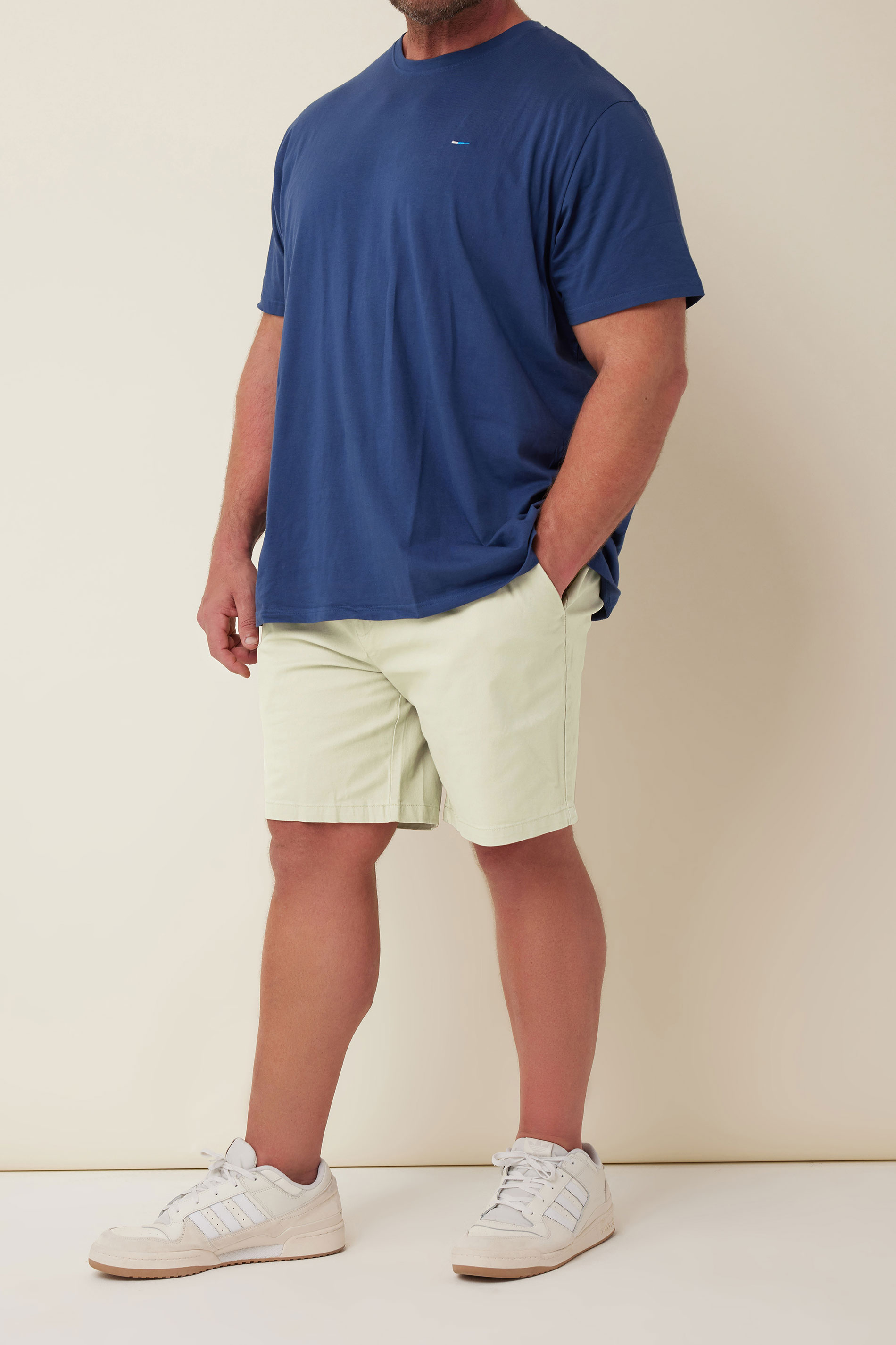 BadRhino Stone Brown Stretch Chino Shorts | BadRhino 2
