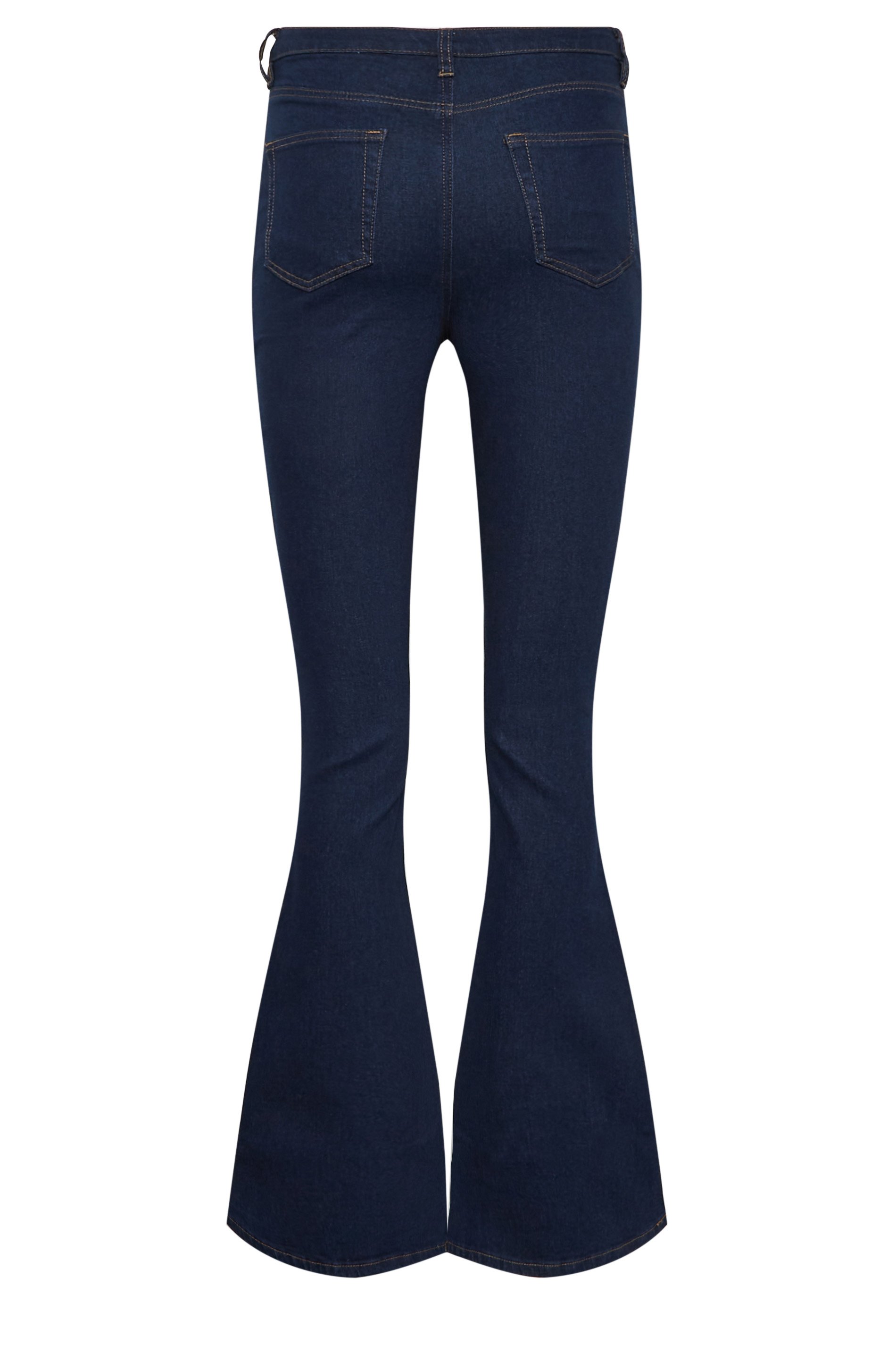 LTS Tall Indigo Blue Denim Flared Jeans