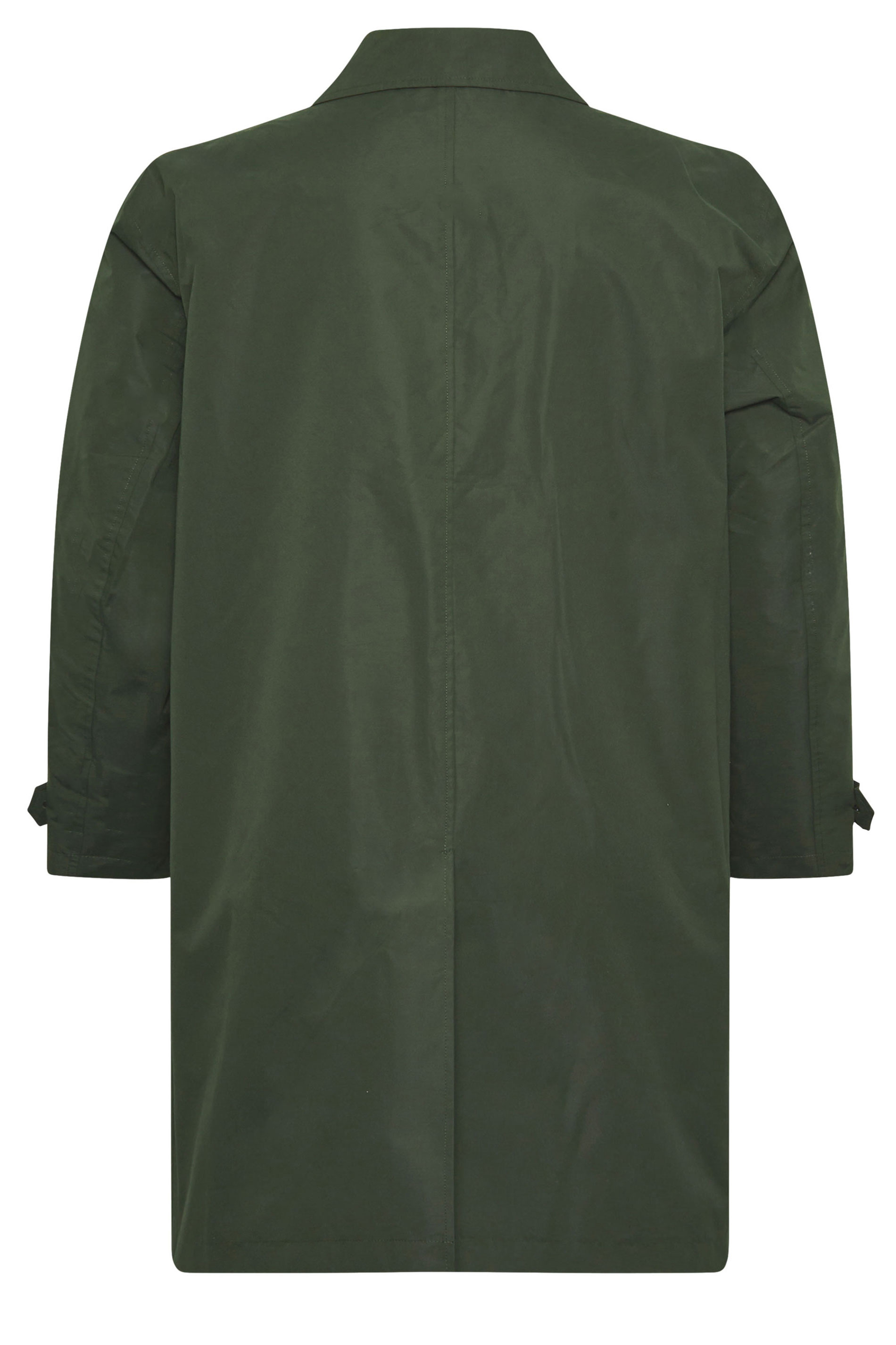 BadRhino Big & Tall Khaki Green Mac Raincoat | BadRhino 6