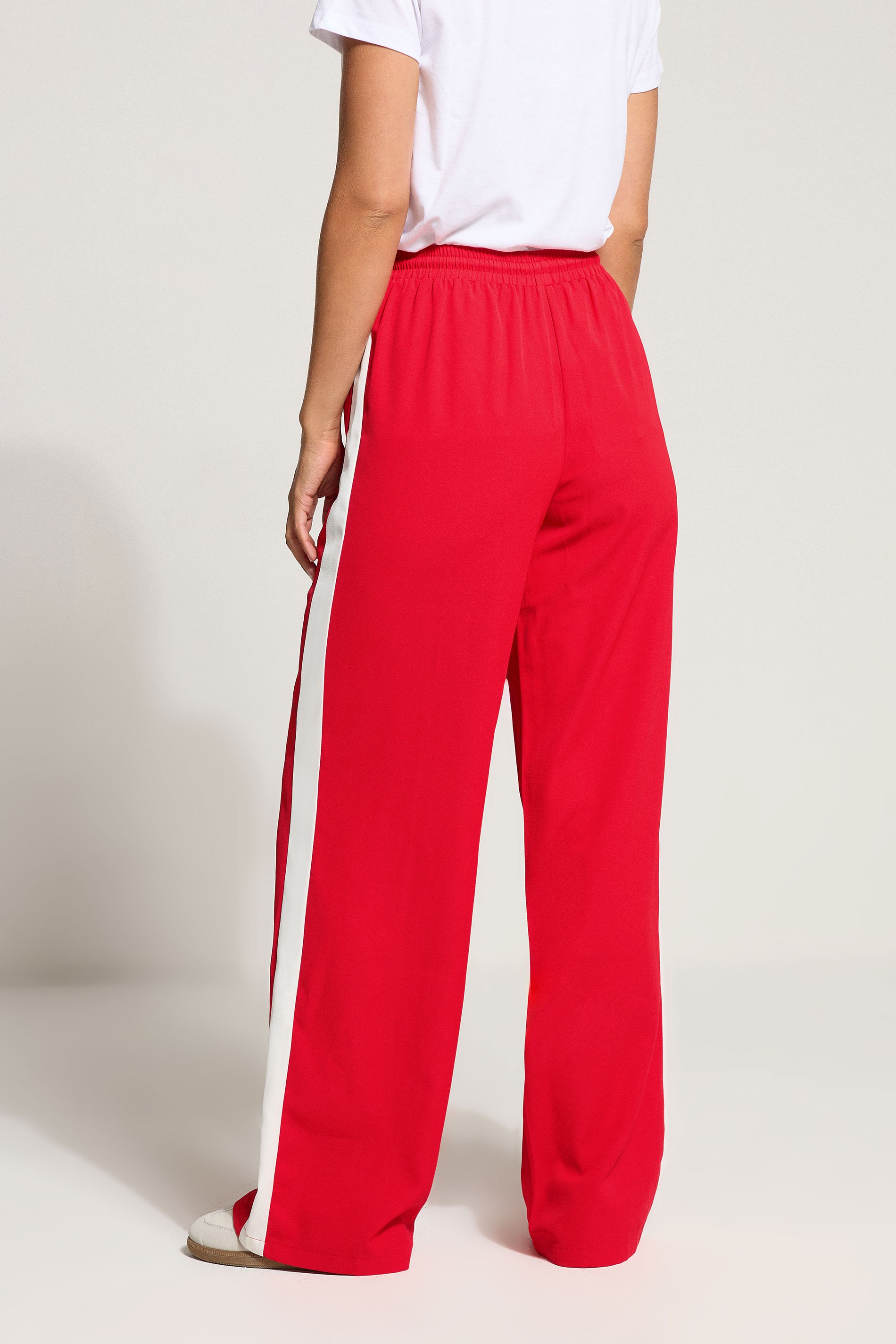 LTS Tall Red Side Stripe Trousers | Long Tall Sally 4