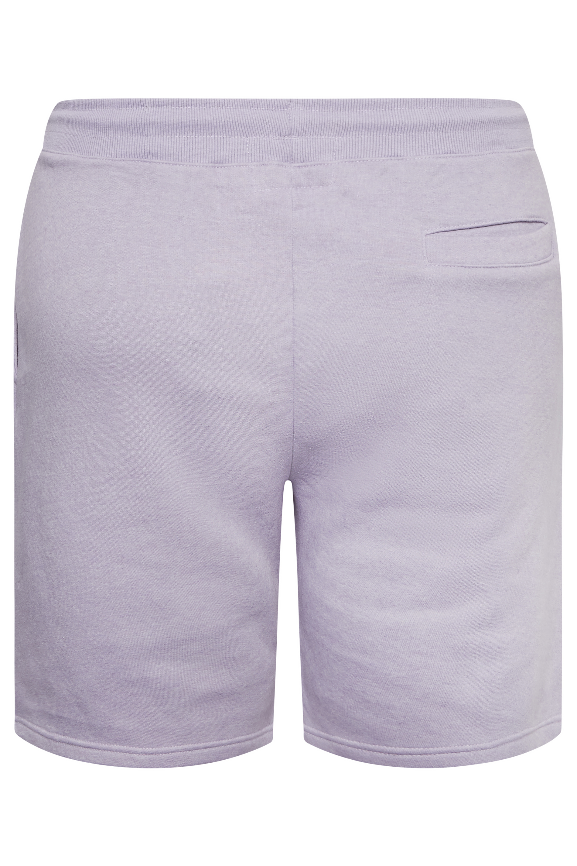 BadRhino Big & Tall Plus Size Lilac Purple Jogger Shorts | BadRhino  6