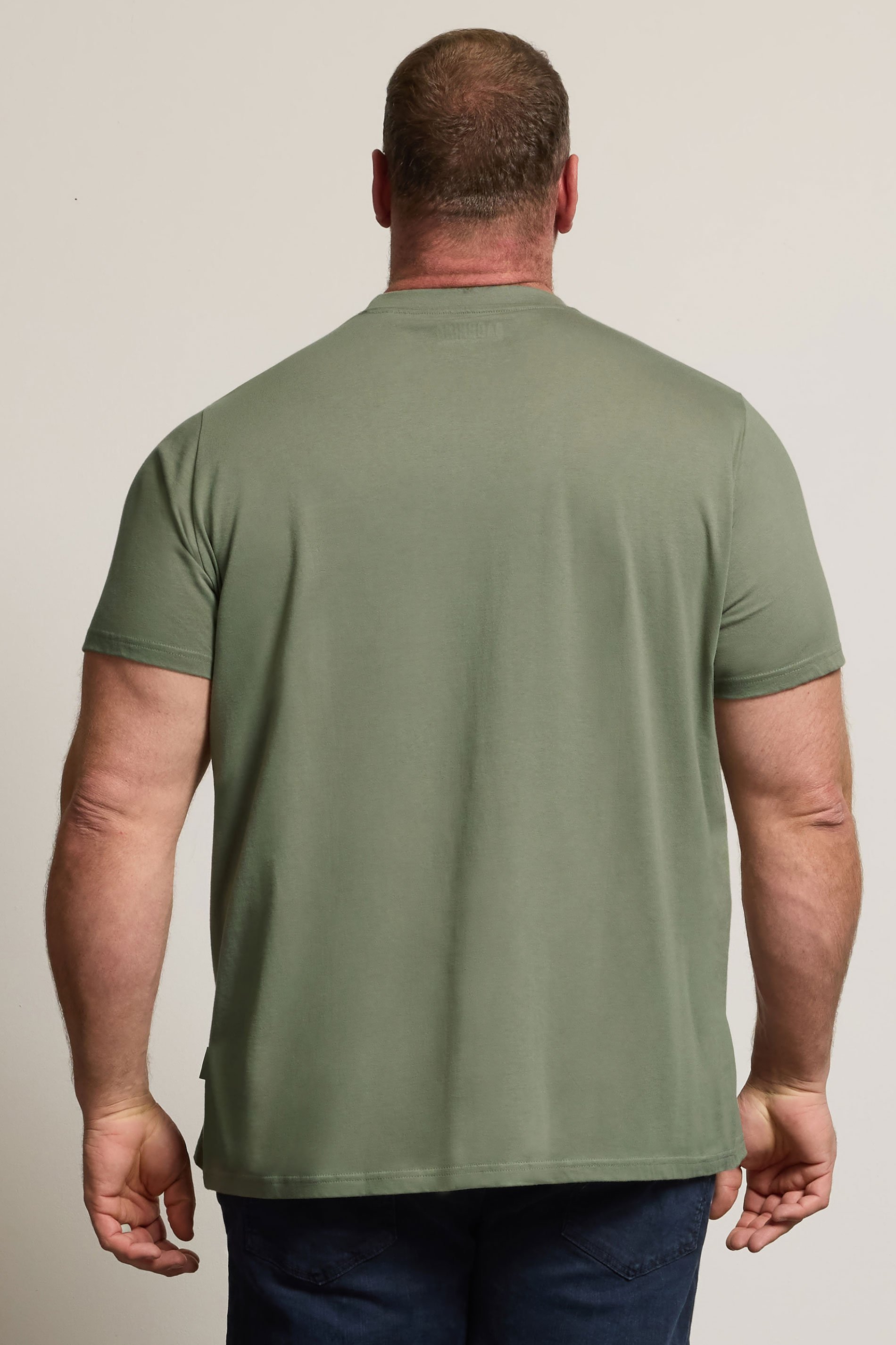 BadRhino Big & Tall Sage Green Core T-Shirt | BadRhino 3