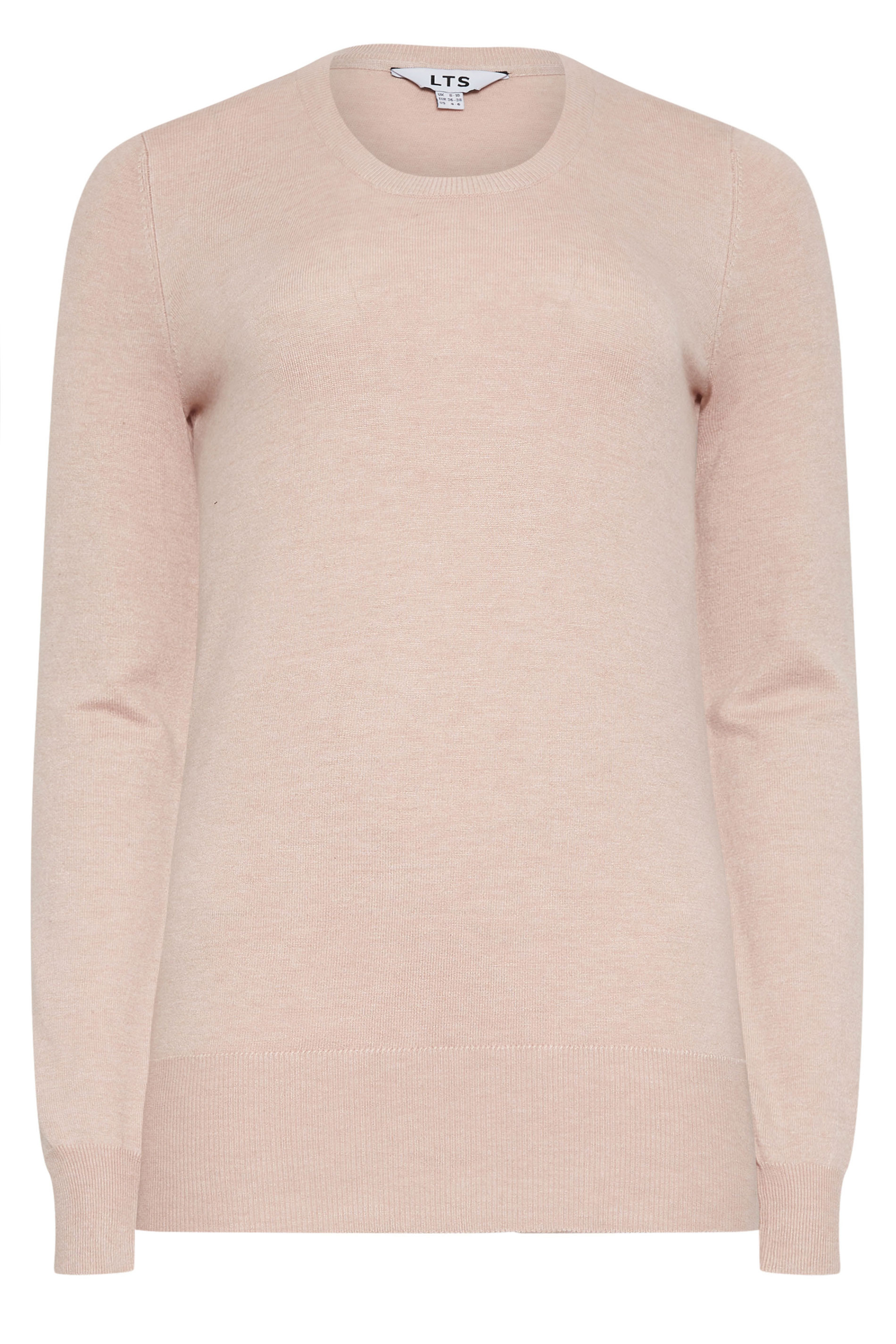 LTS Tall Women's Blush Pink Scoop Neck Jumper | Long Tall Sally 6