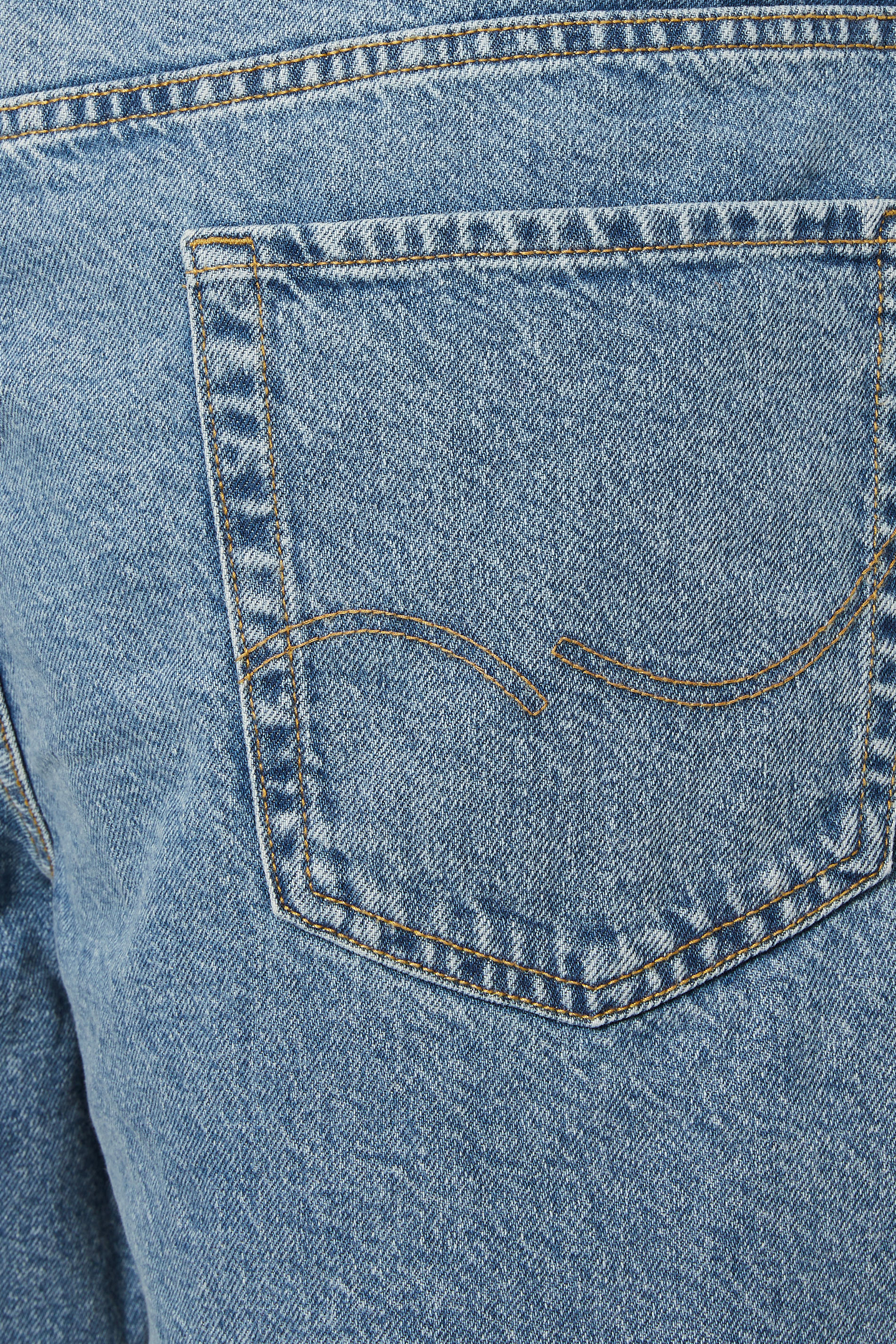 JACK & JONES Big & Tall 2 Pack Blue & Black Tony Shorts | BadRhino 8