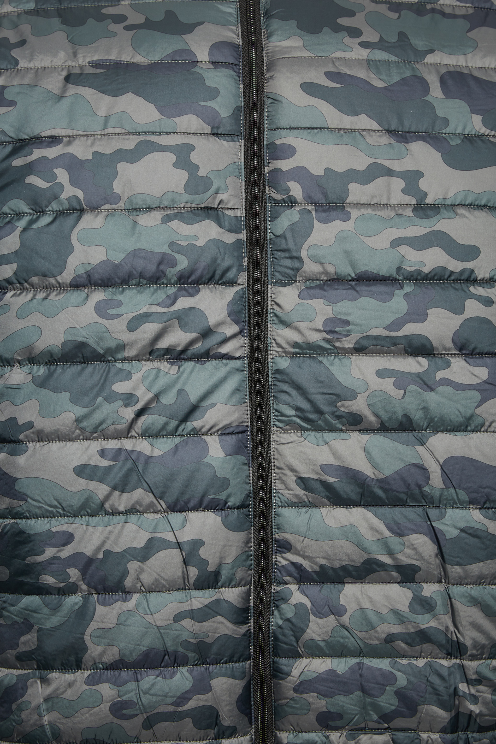 D555 Big & Tall Green Camo Puffer Jacket | BadRhino 3