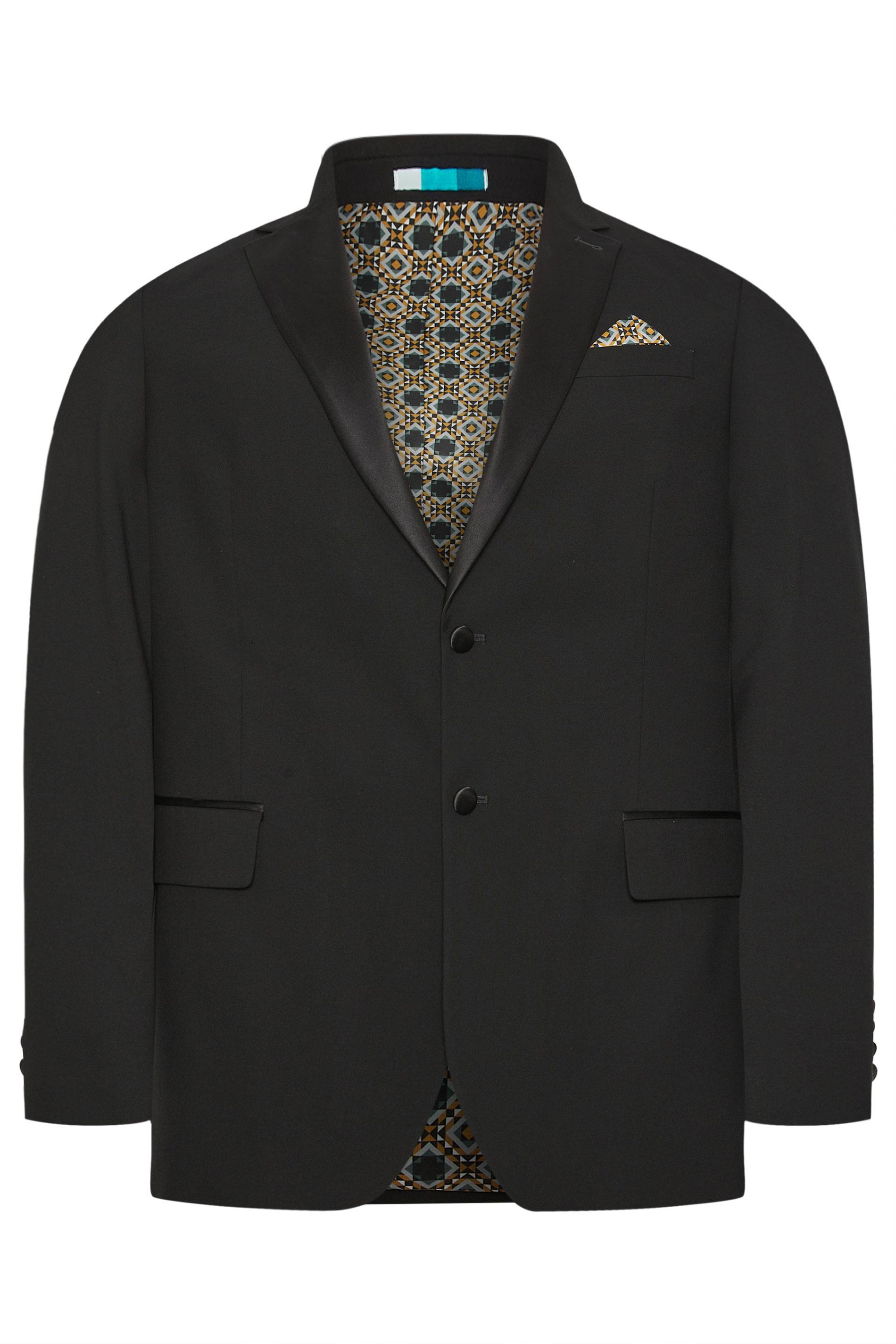 BadRhino Tailoring Big & Tall Black Dinner Jacket | BadRhino 8