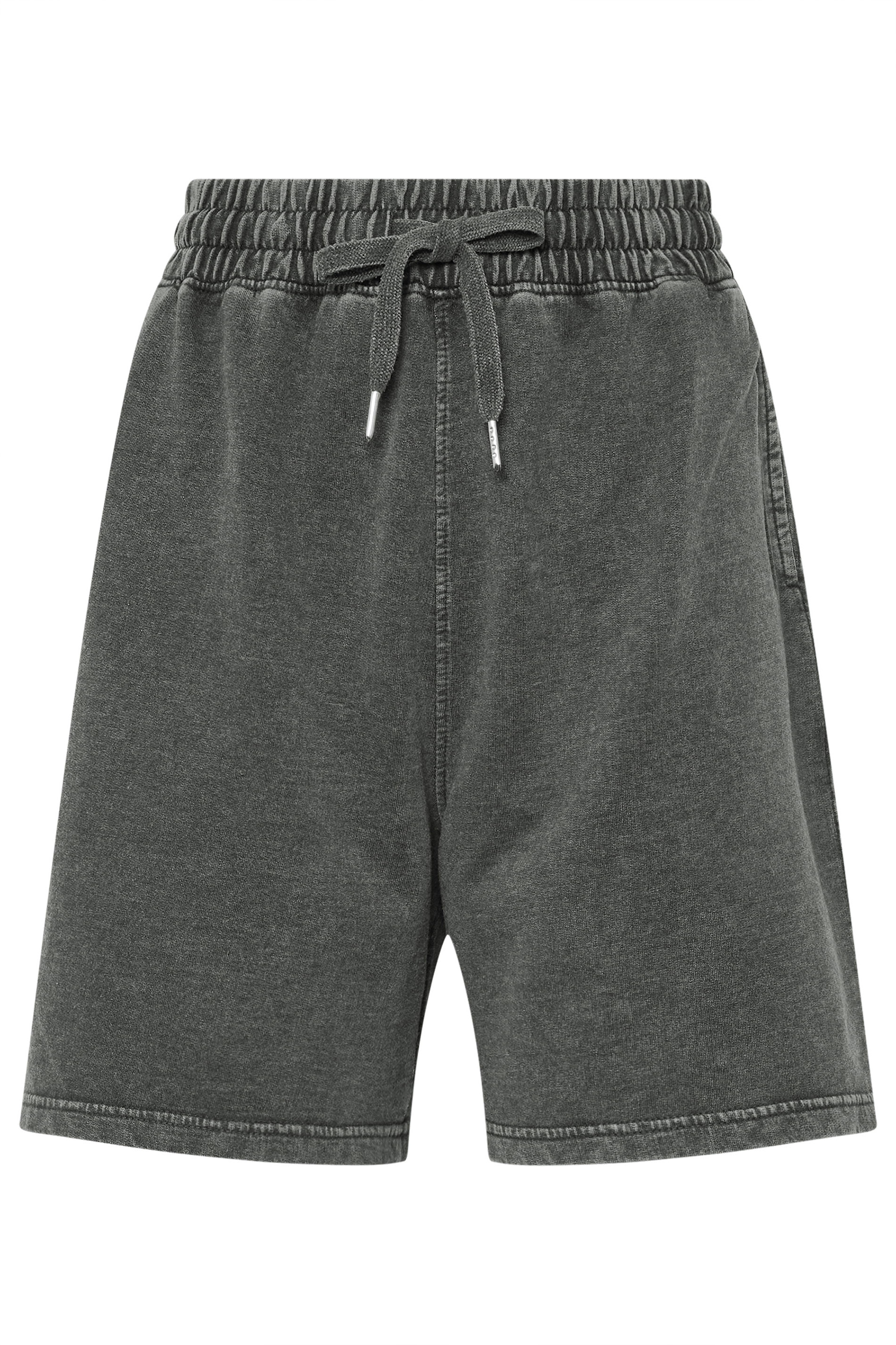 LTS Tall Grey Acid Wash Sweat Shorts | Long Tall Sally 6