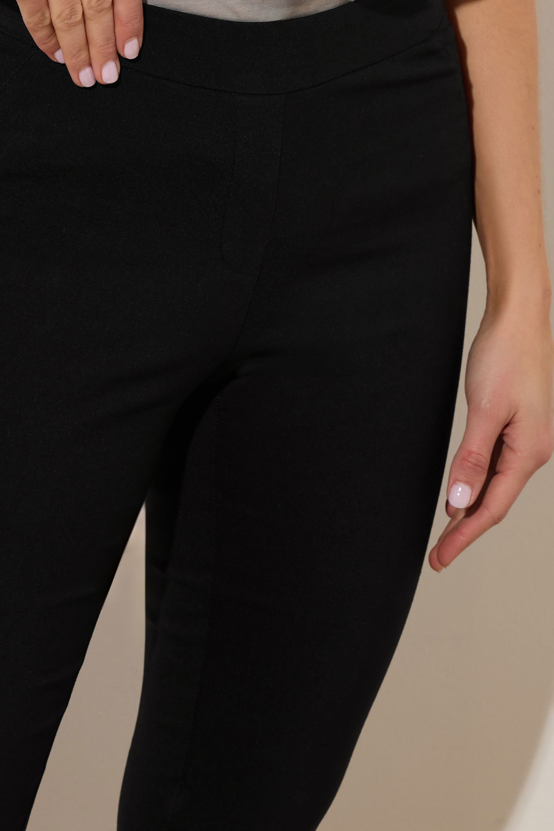 LTS Tall Black Stretch Skinny Trousers | Long Tall Sally