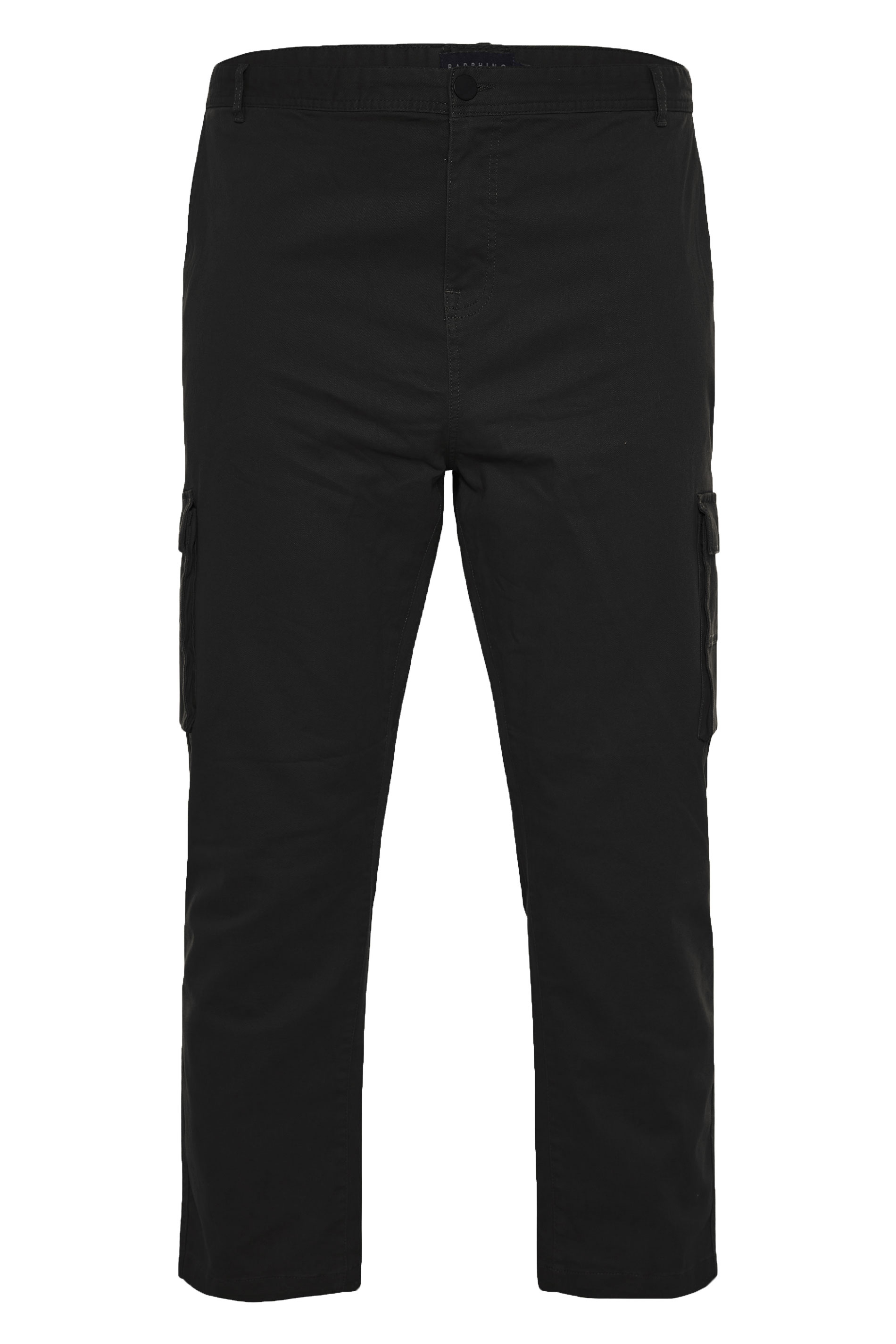 BadRhino Black Stretch Cargo Trousers | BadRhino 5
