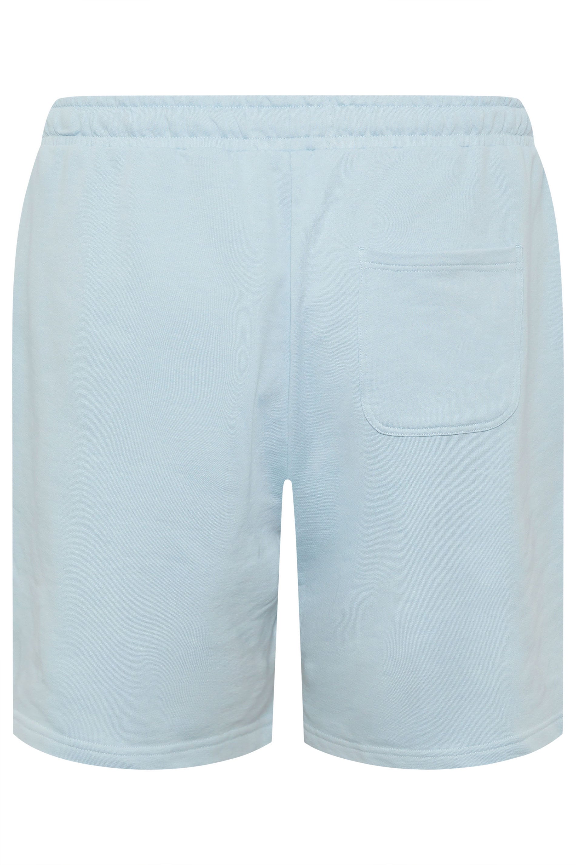 LYLE & SCOTT Big & Tall Opal Blue Jogger Shorts | BadRhino 4