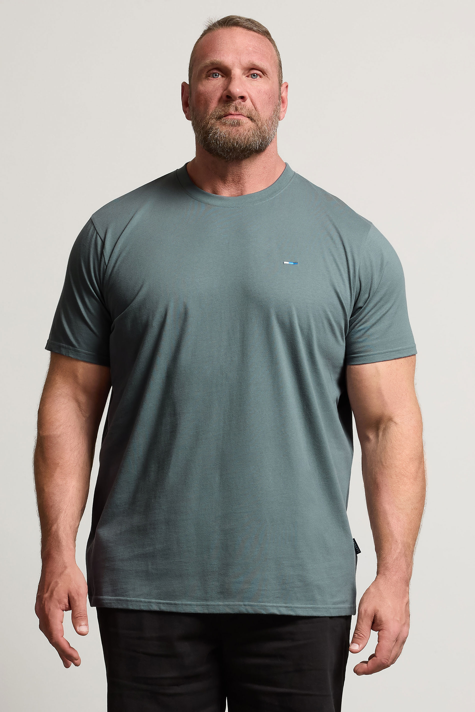 BadRhino Big & Tall Storm Blue Core T-Shirt | BadRhino 1
