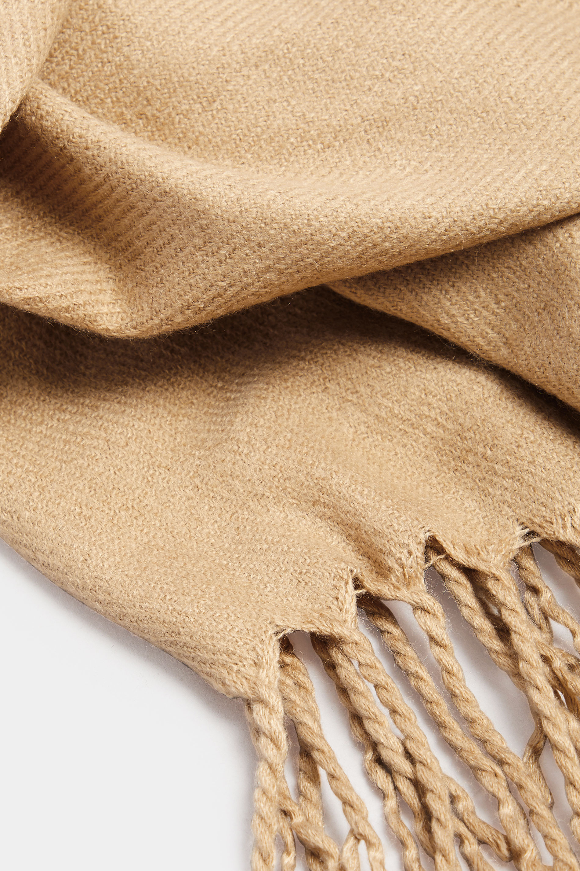 Beige Brown Blanket Wrap Scarf | Yours Clothing 3