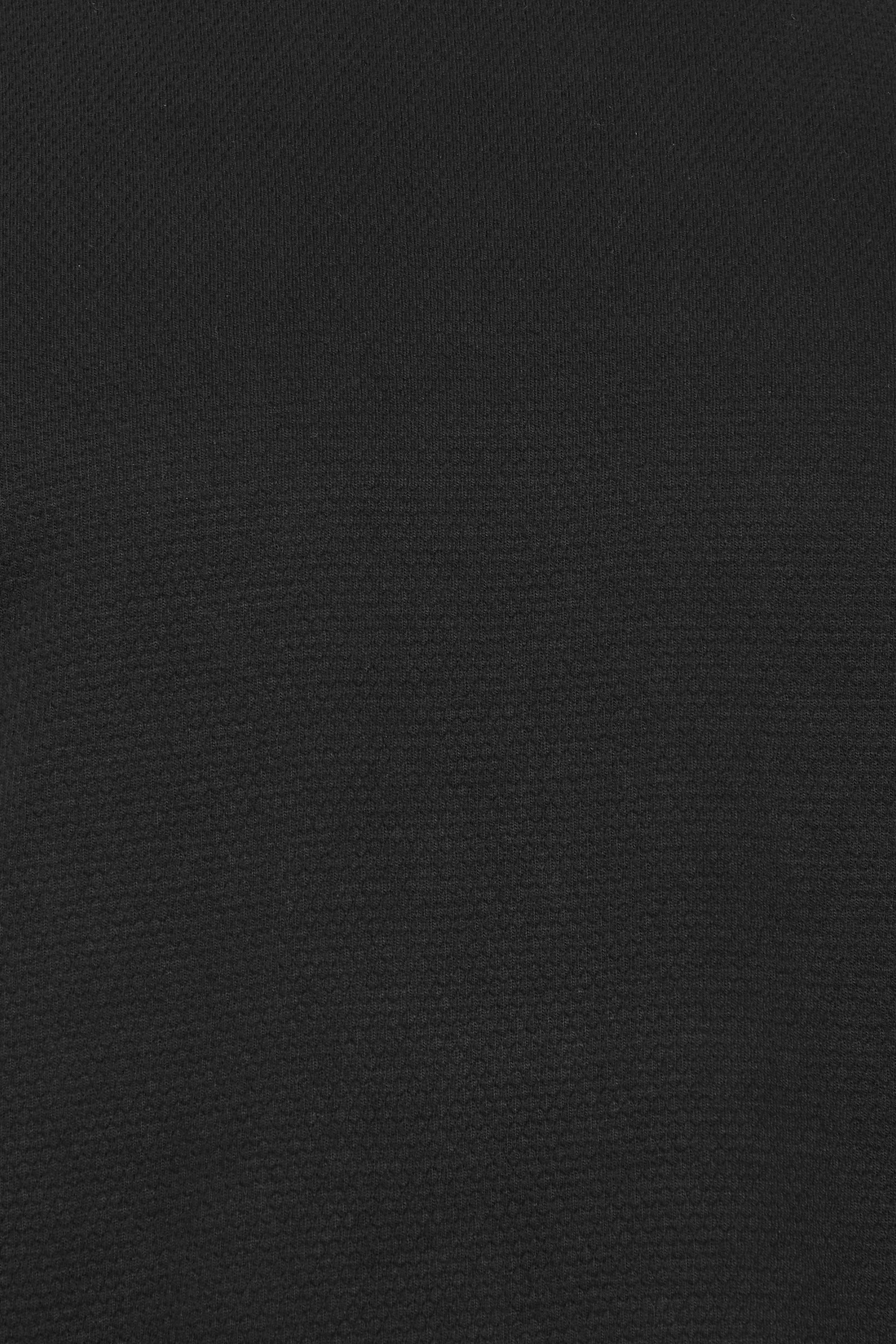 BadRhino Big & Tall Black Textured Short Sleeve T-Shirt | BadRhino 6