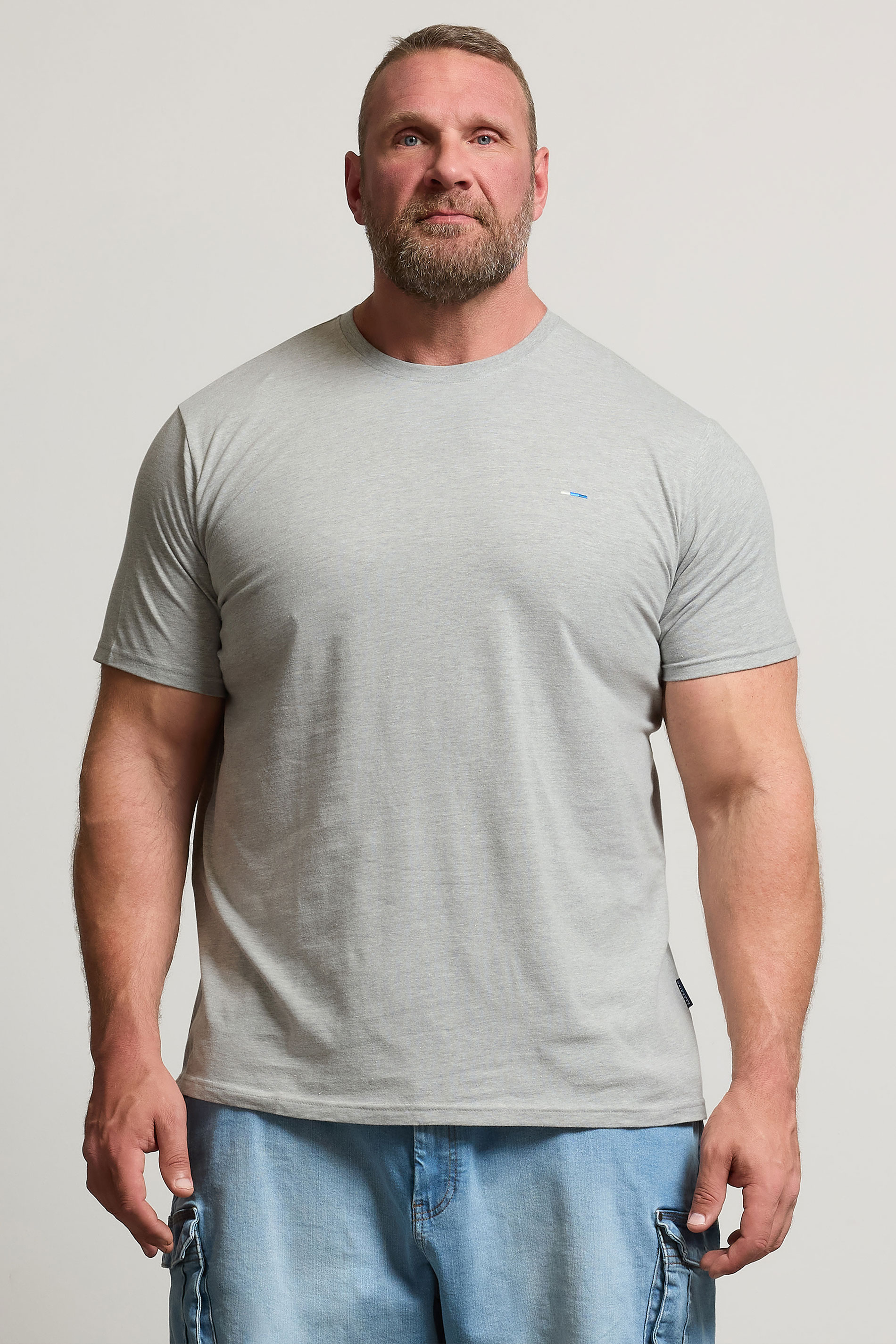 BadRhino Grey Marl Core T-Shirt | BadRhino 1