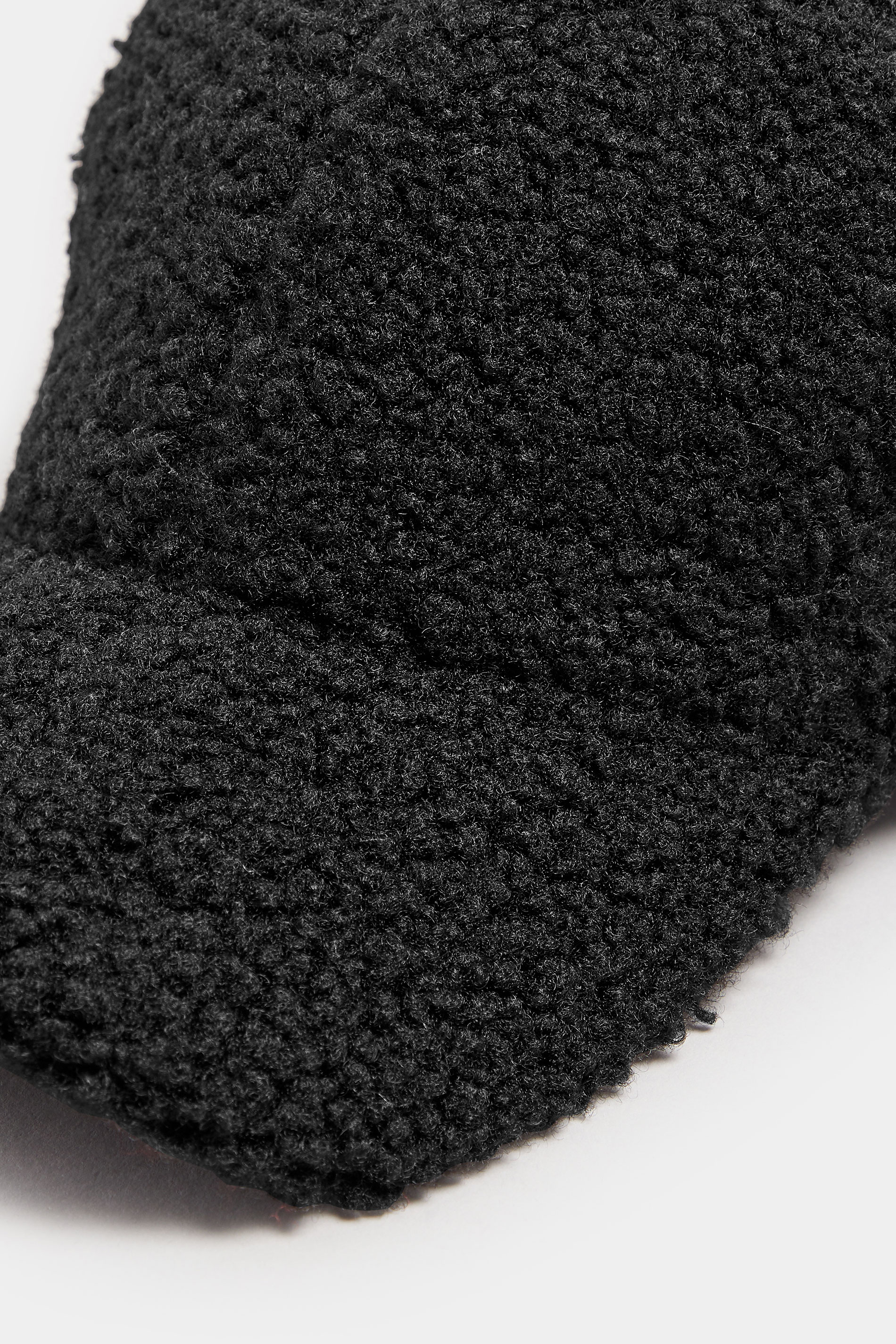 Black Teddy Borg Cap | Yours Clothing 3