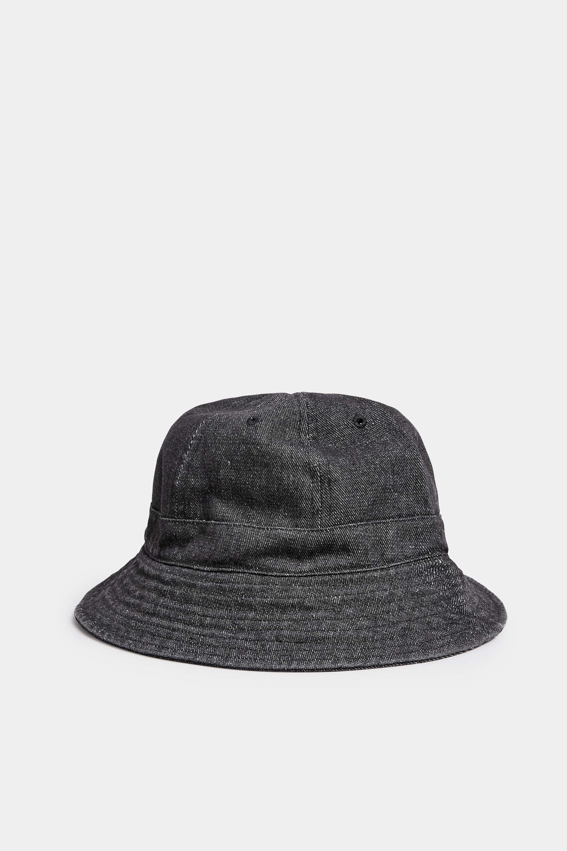 Light Blue Denim Look Bucket Hat | Yours Clothing  2
