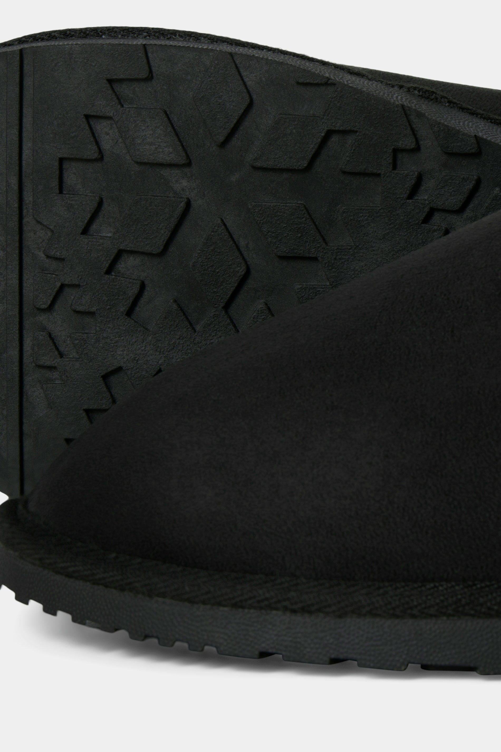 JACK & JONES Black Mule Slippers | BadRhino 5