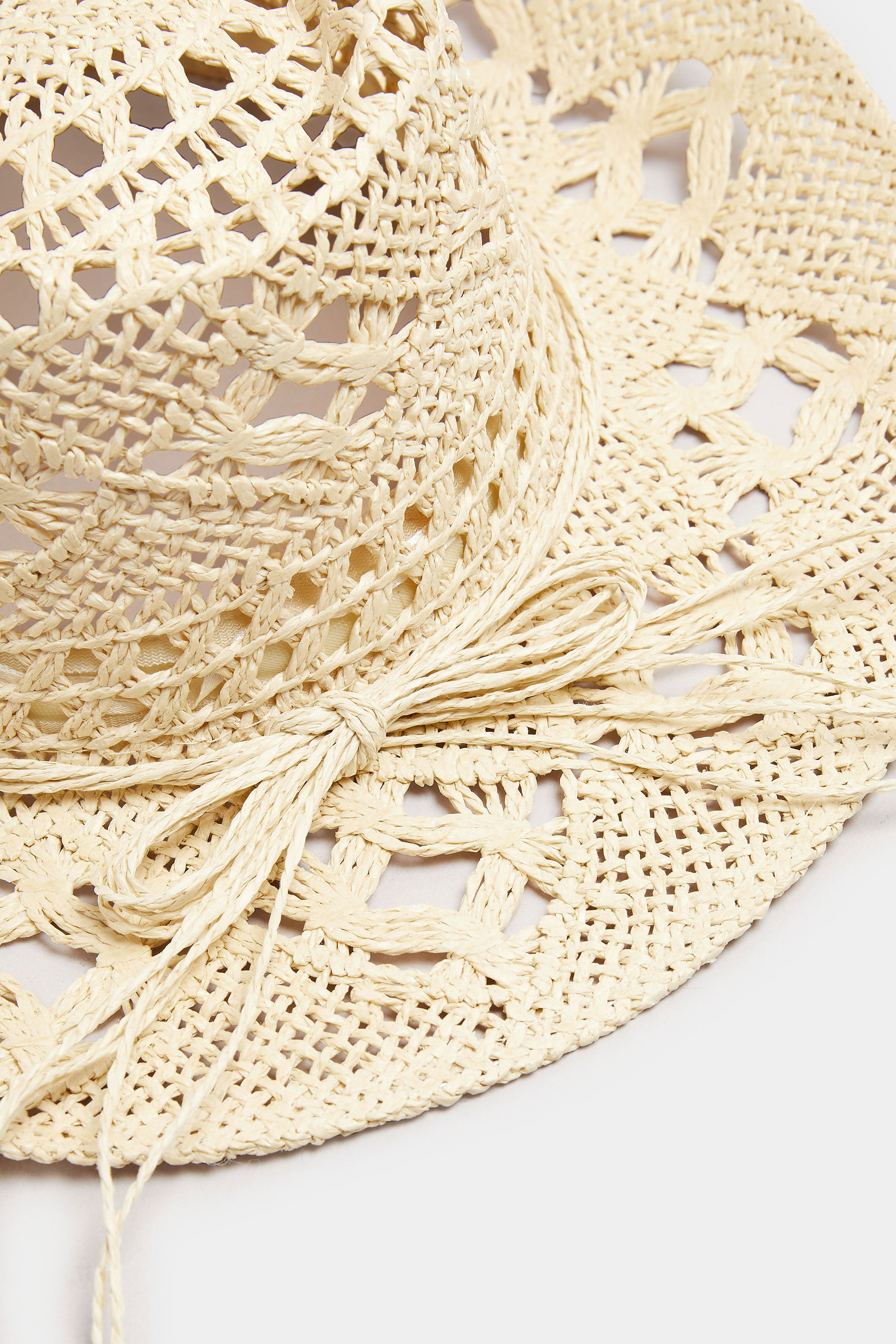 Natural Brown Straw Cowboy Hat | Yours Clothing 3