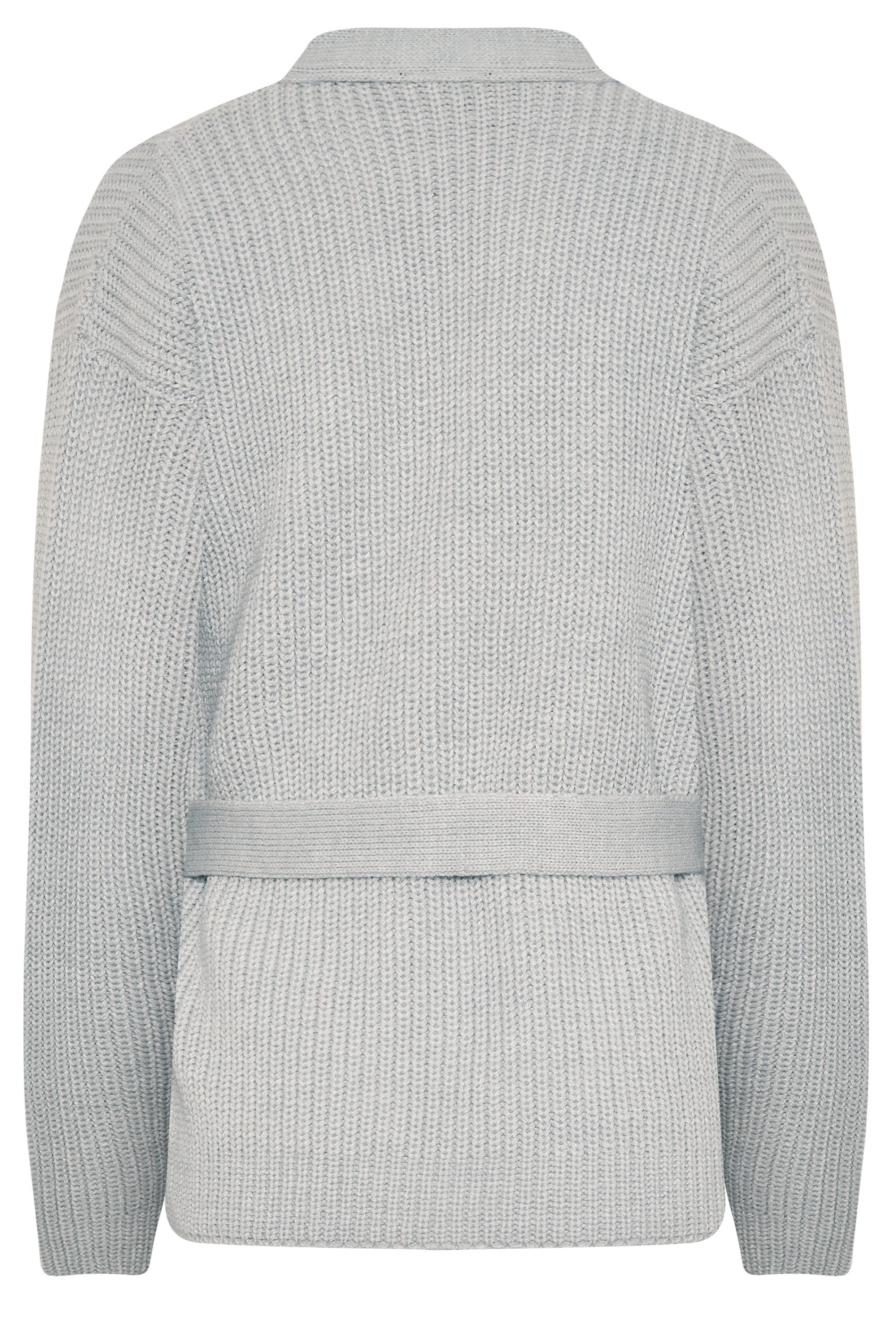 LTS Tall Womens Grey Ballet Knitted Cardigan | Long Tall Sally 7