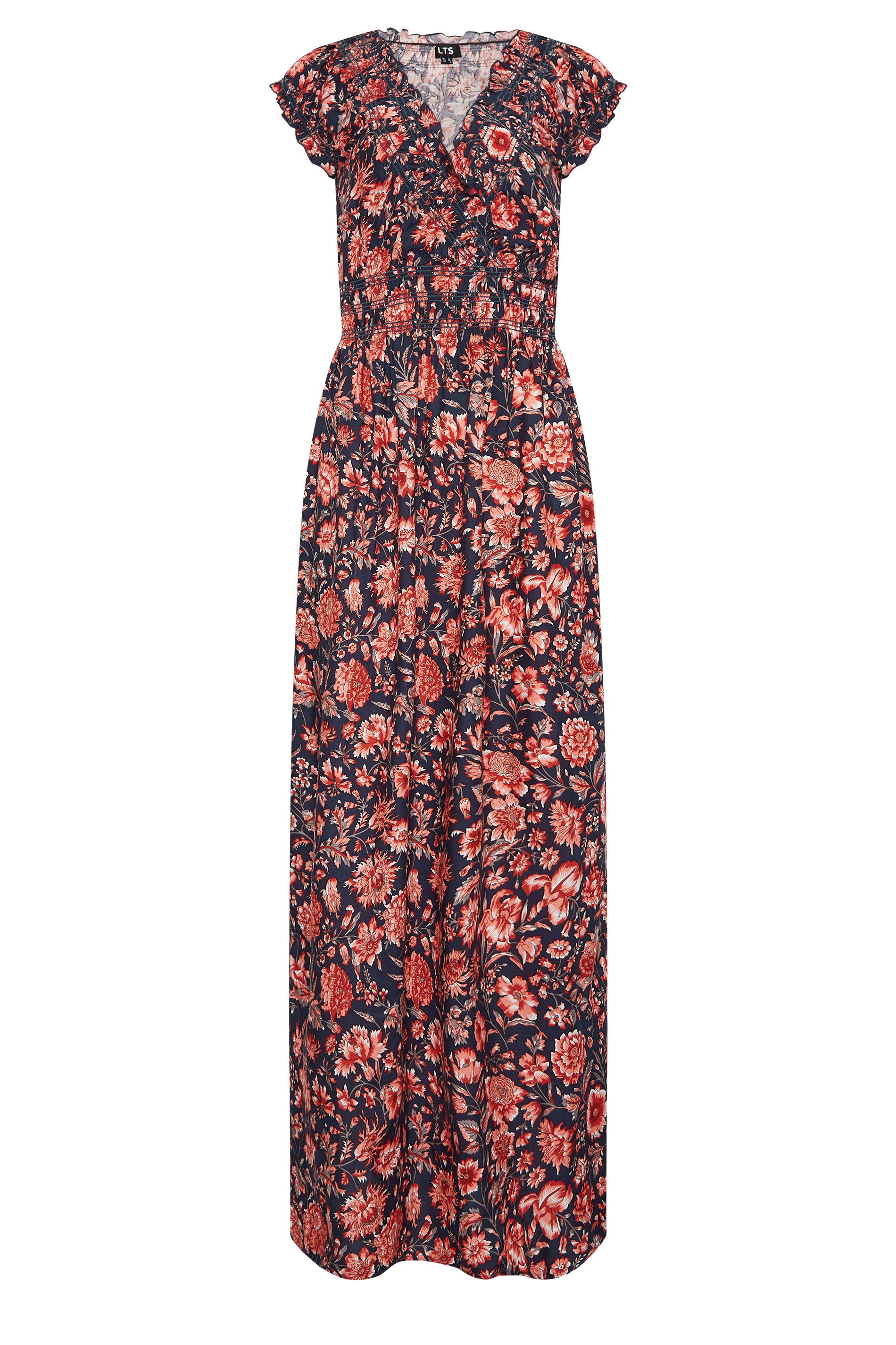 LTS Tall Women's Red Floral Maxi Dress | Long Tall Sally 6