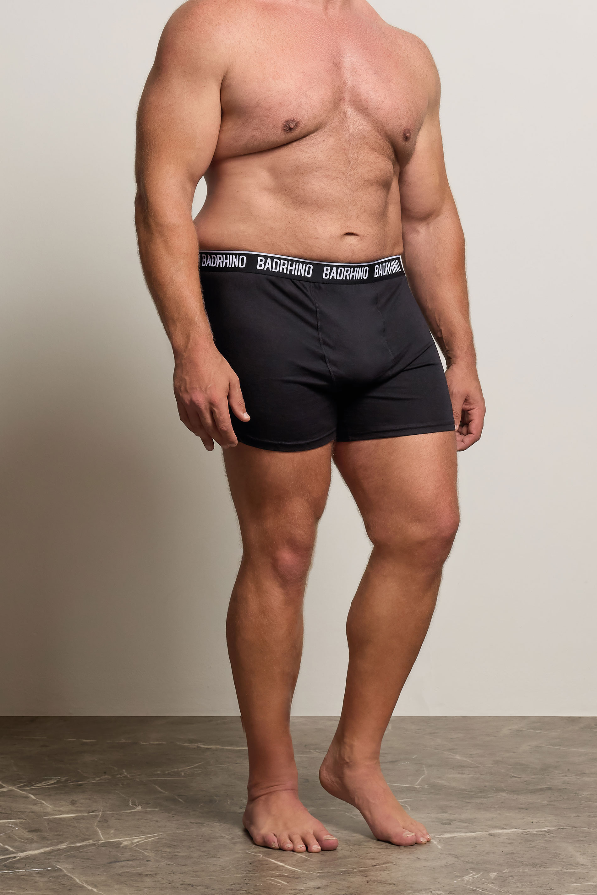 BadRhino Big & Tall 5 PACK Black Boxers | BadRhino 2