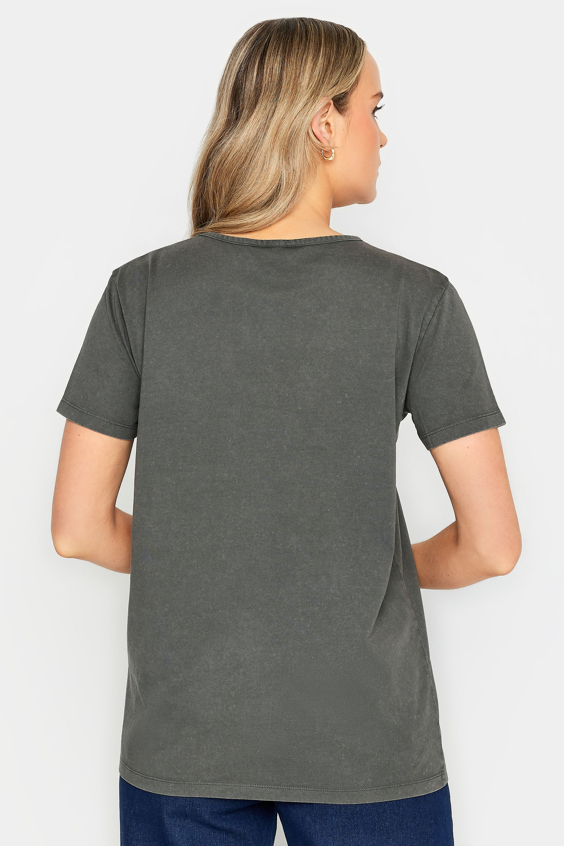 LTS Tall Womens Grey Eagle Print T-Shirt | Long Tall Sally  3