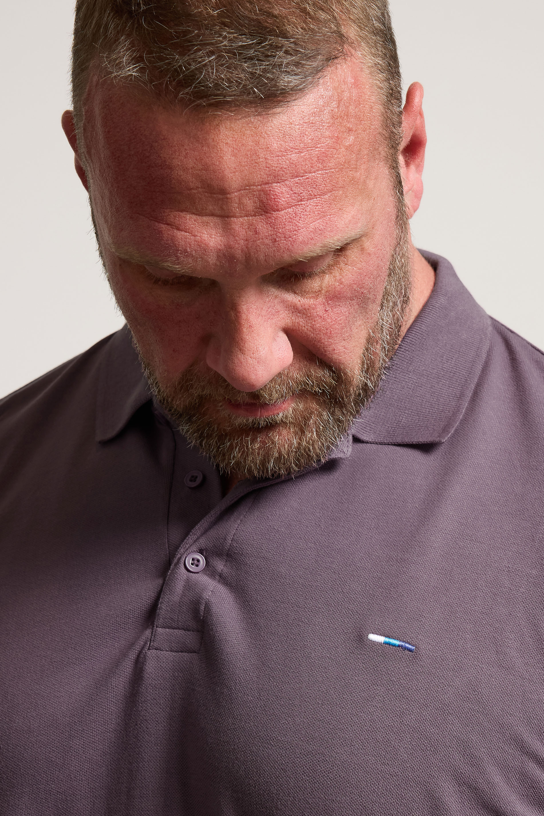 BadRhino Big & Tall Purple Polo Shirt | BadRhino 5