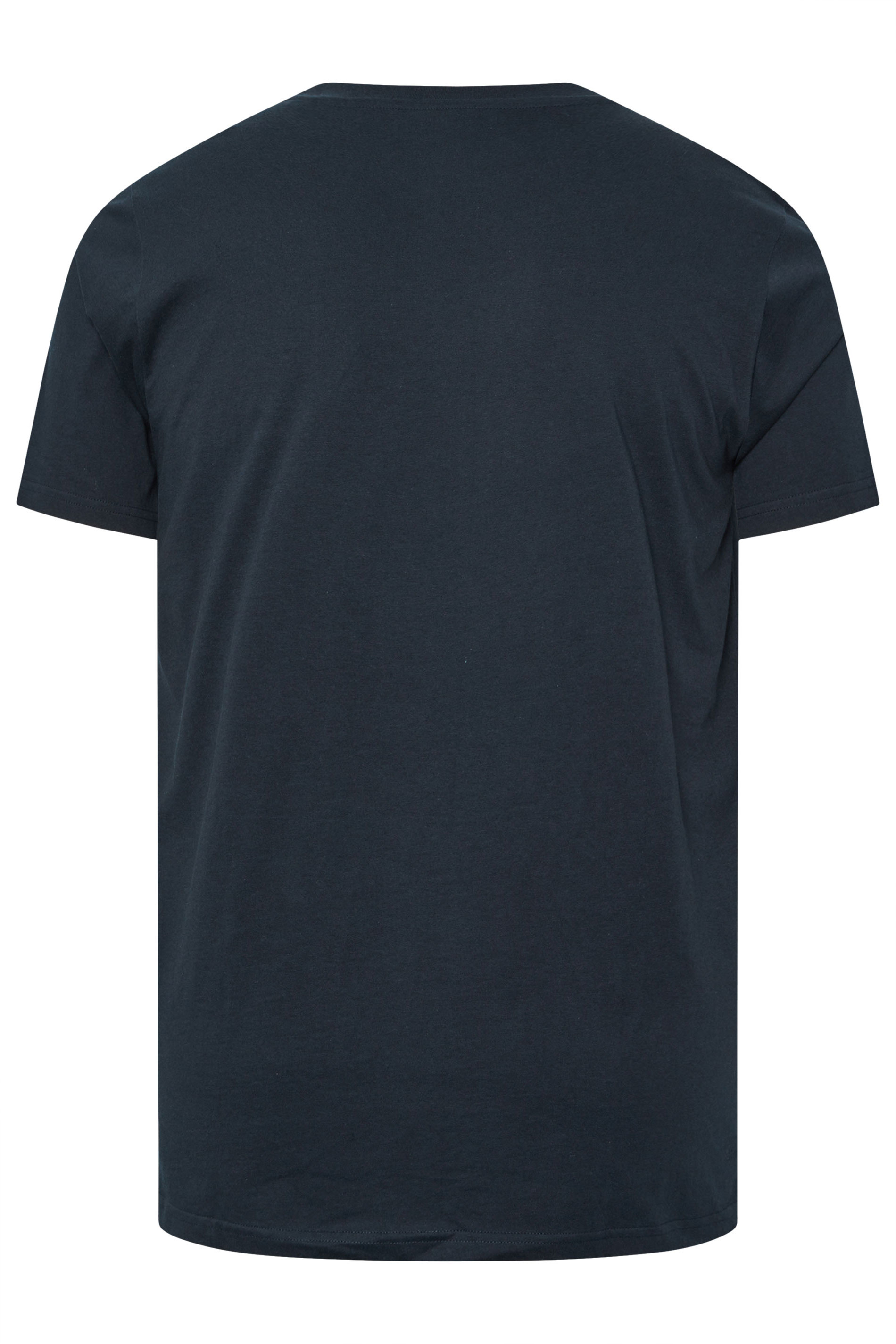 BadRhino Big & Tall Black/Blue/Red/Green/Navy 5 Pack Extra Long T-Shirts | BadRhino 8