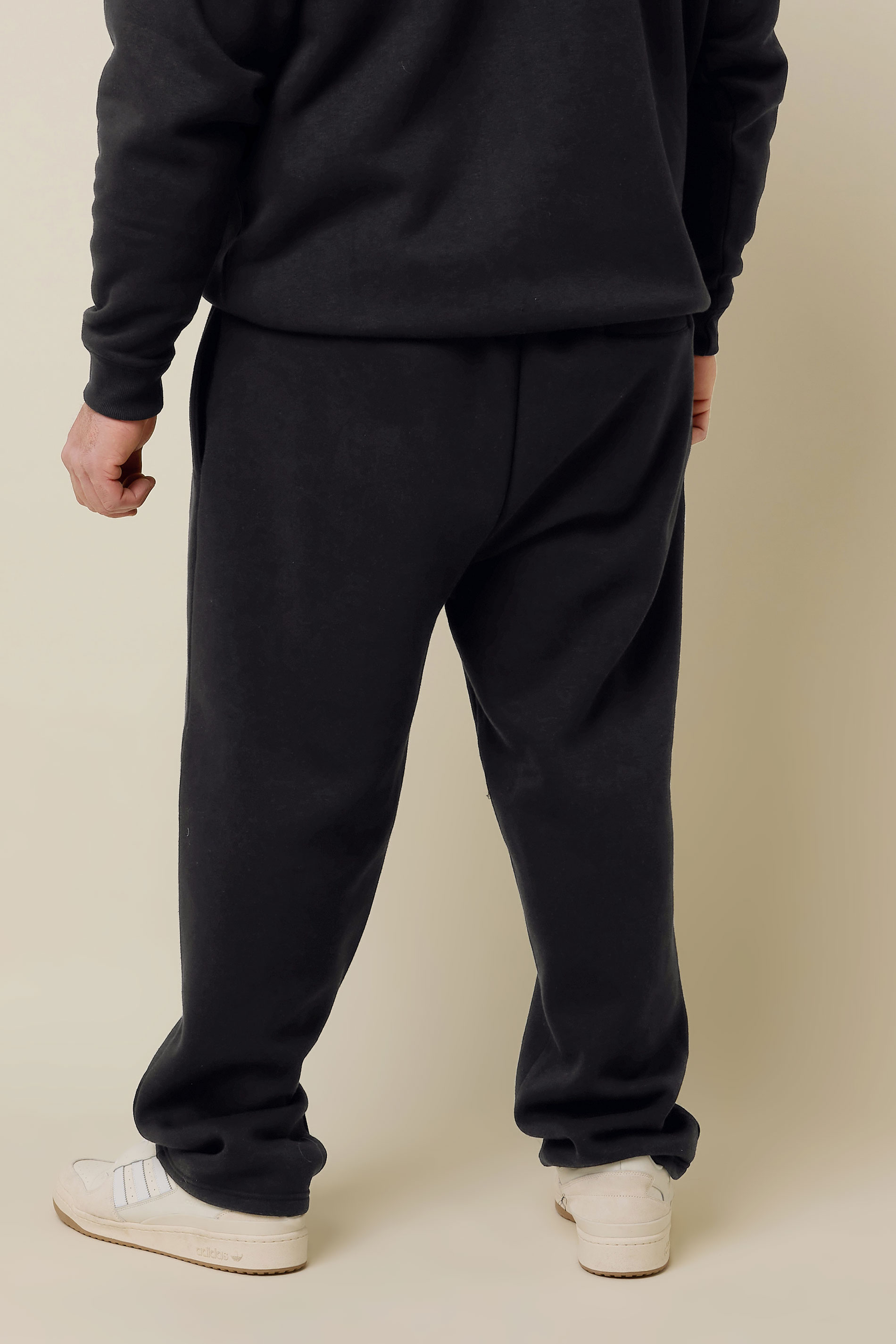 IronRhino Big & Tall Black 'Rest Day' Joggers | BadRhino 4