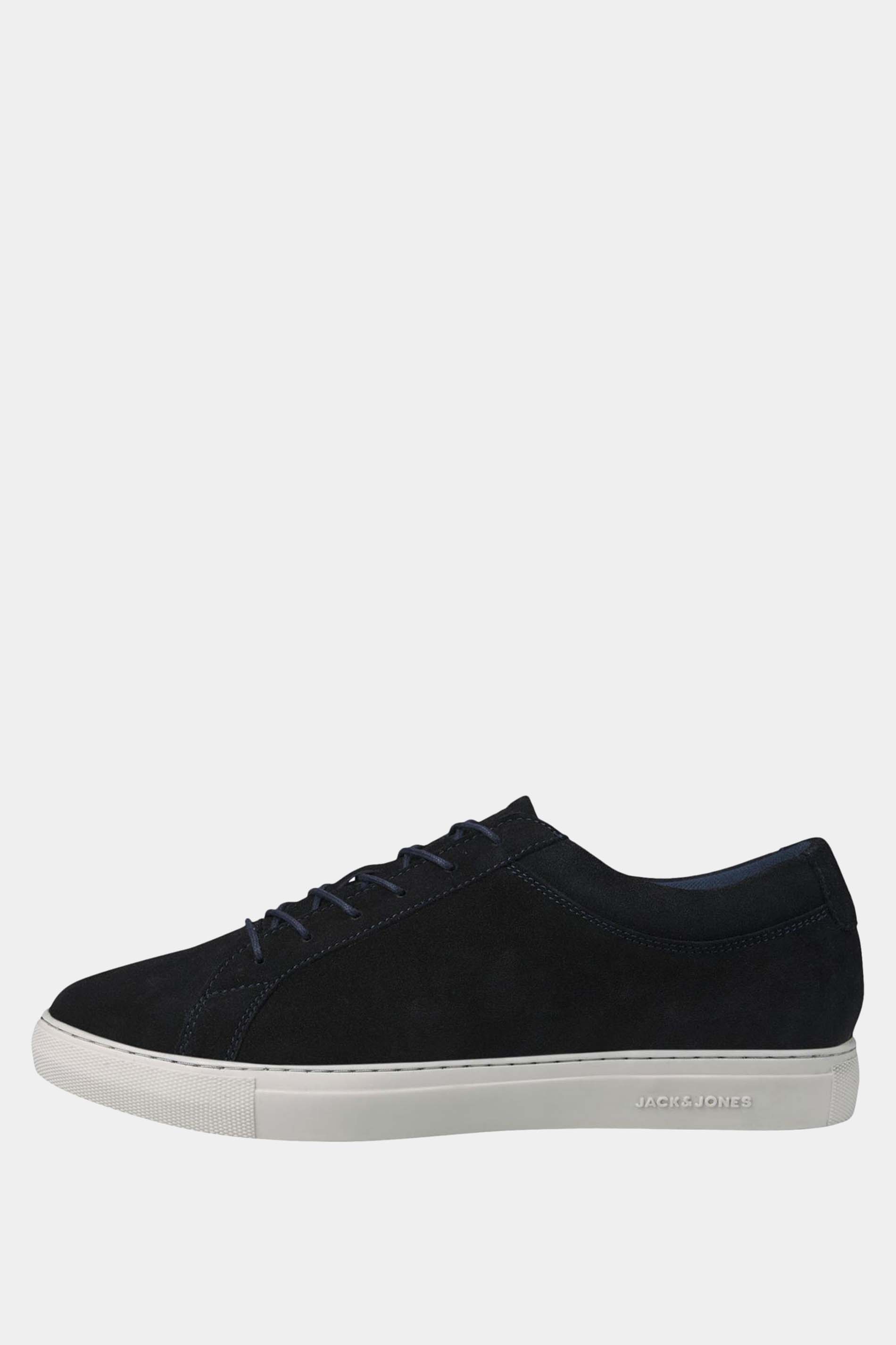 JACK & JONES Big & Tall Black Suede Trainers | BadRhino 3